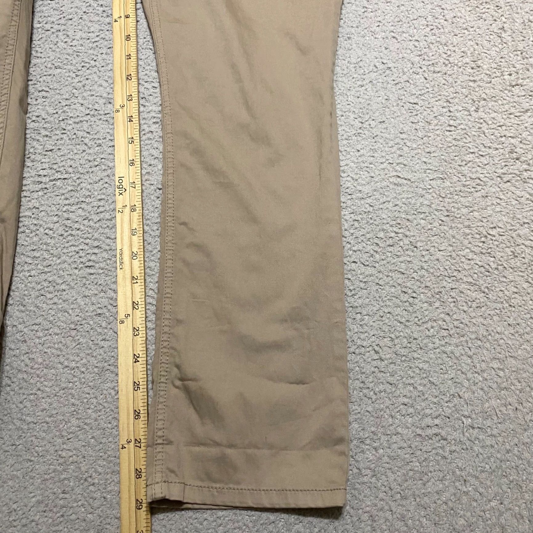 J. Jill VINTAGE no | J. Jill Pants Beige Slim Straight Chino Mid Rise Petite 12P Womens Size 24" / US 00 / IT 34 - 6 Thumbnail