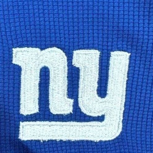 Reebok NEW York Giants Reebok Polo Shirt Mens Large Blue Football Rugby NFL EUC Size US L / EU 52-54 / 3 - 5 Thumbnail