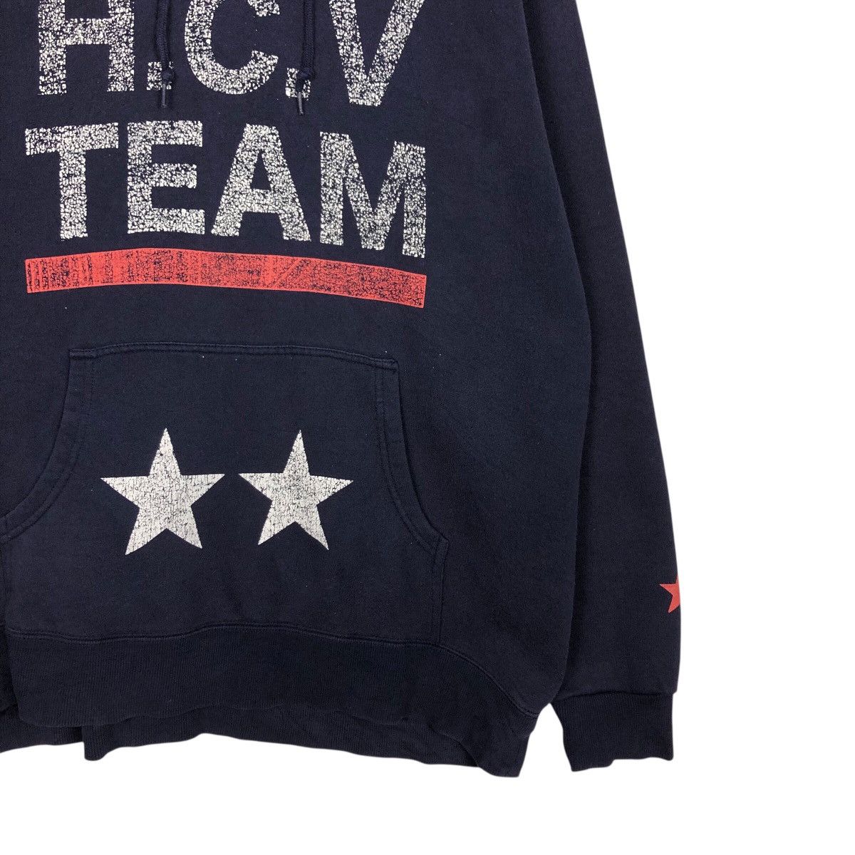 Japanese Brand United Athle HCV Team Hoodie – Distressed Graphic Size US XL / EU 56 / 4 - 6 Thumbnail