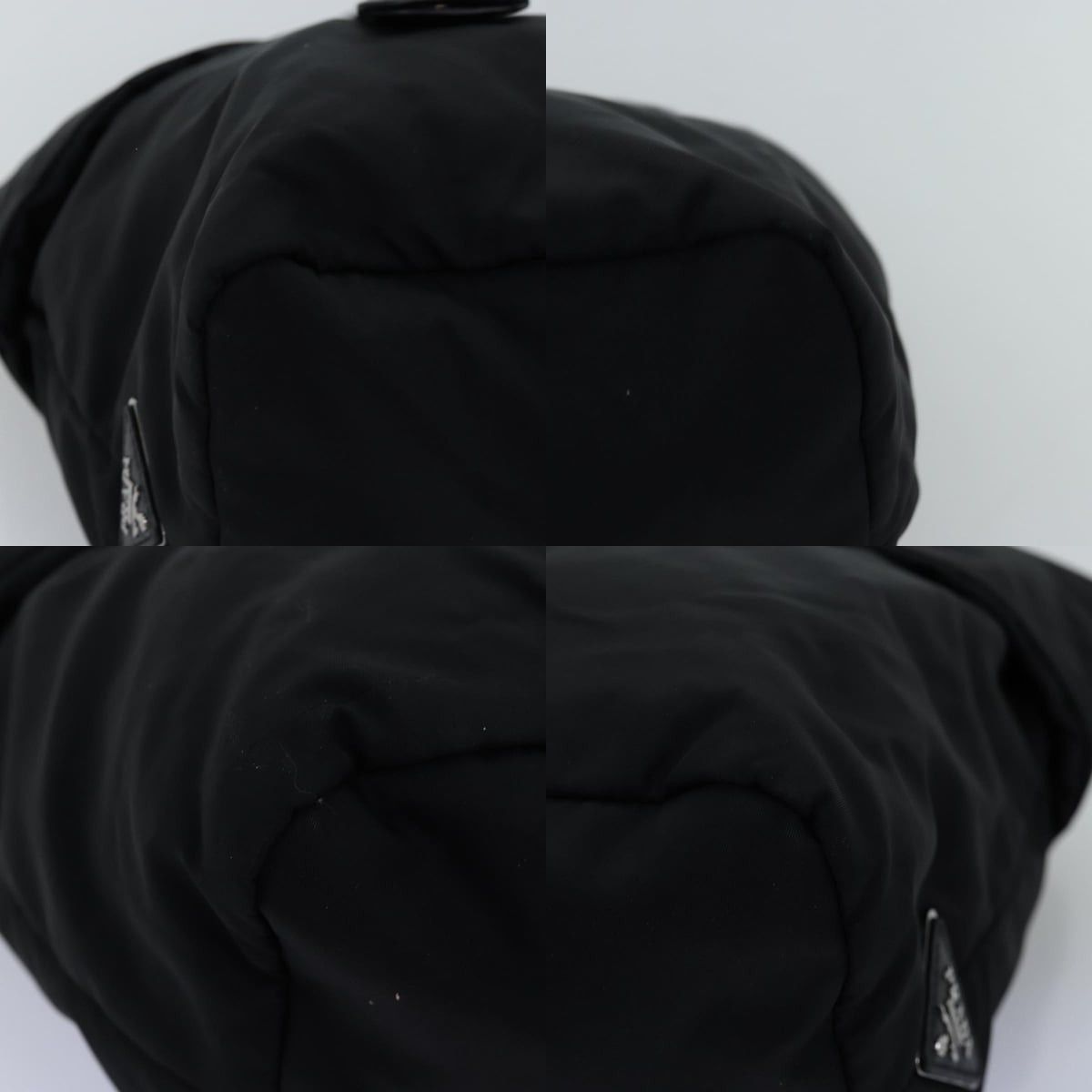 Prada PRADA Hand Bag Nylon Black Size ONE SIZE - 10 Thumbnail