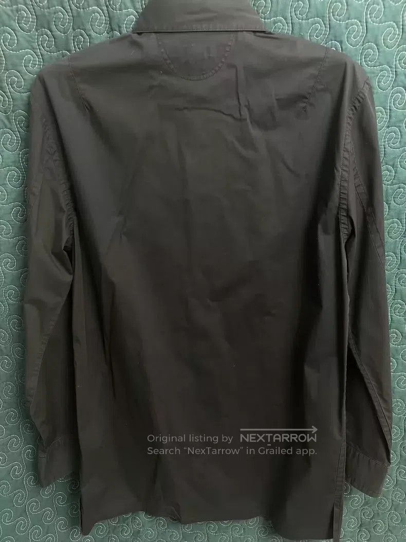 Helmut Lang Helmut Lang Black long-sleeved shirt Size US S / EU 44-46 / 1 - 2 Thumbnail