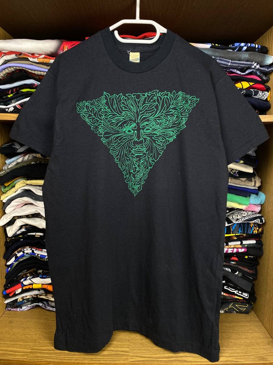 Vintage Vintage Tree Roots Face 90s Graphic y2k Tee Size US XL / EU 56 / 4 - 1 Thumbnail