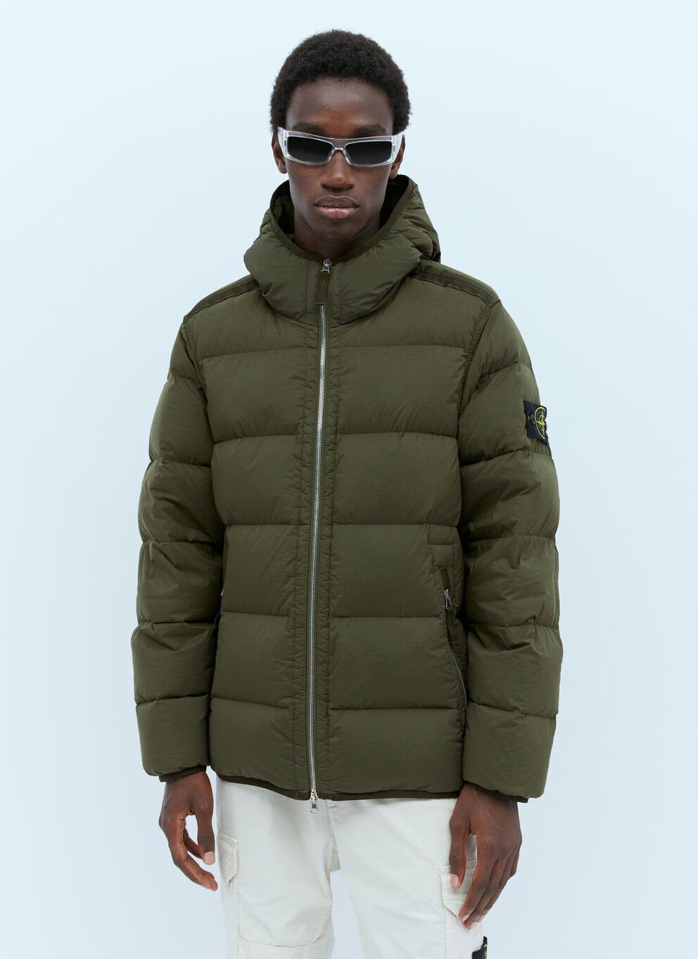Stone Island Real Down Jacket Grailed