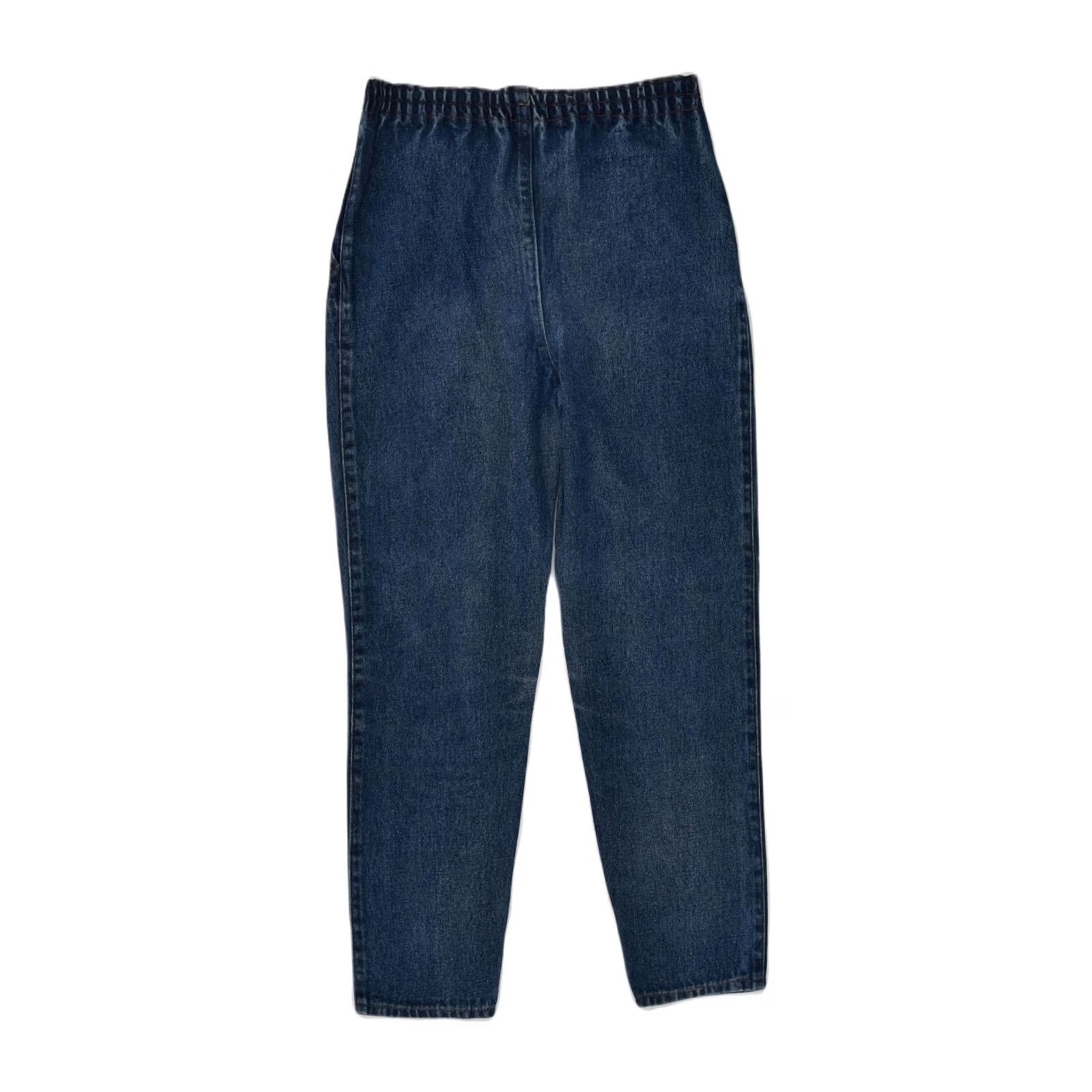 Vintage LUCKY STAR Womens Slim Jeans W30 L27 Blue Cotton Size 30" / US 8 / IT 44 - 2 Thumbnail