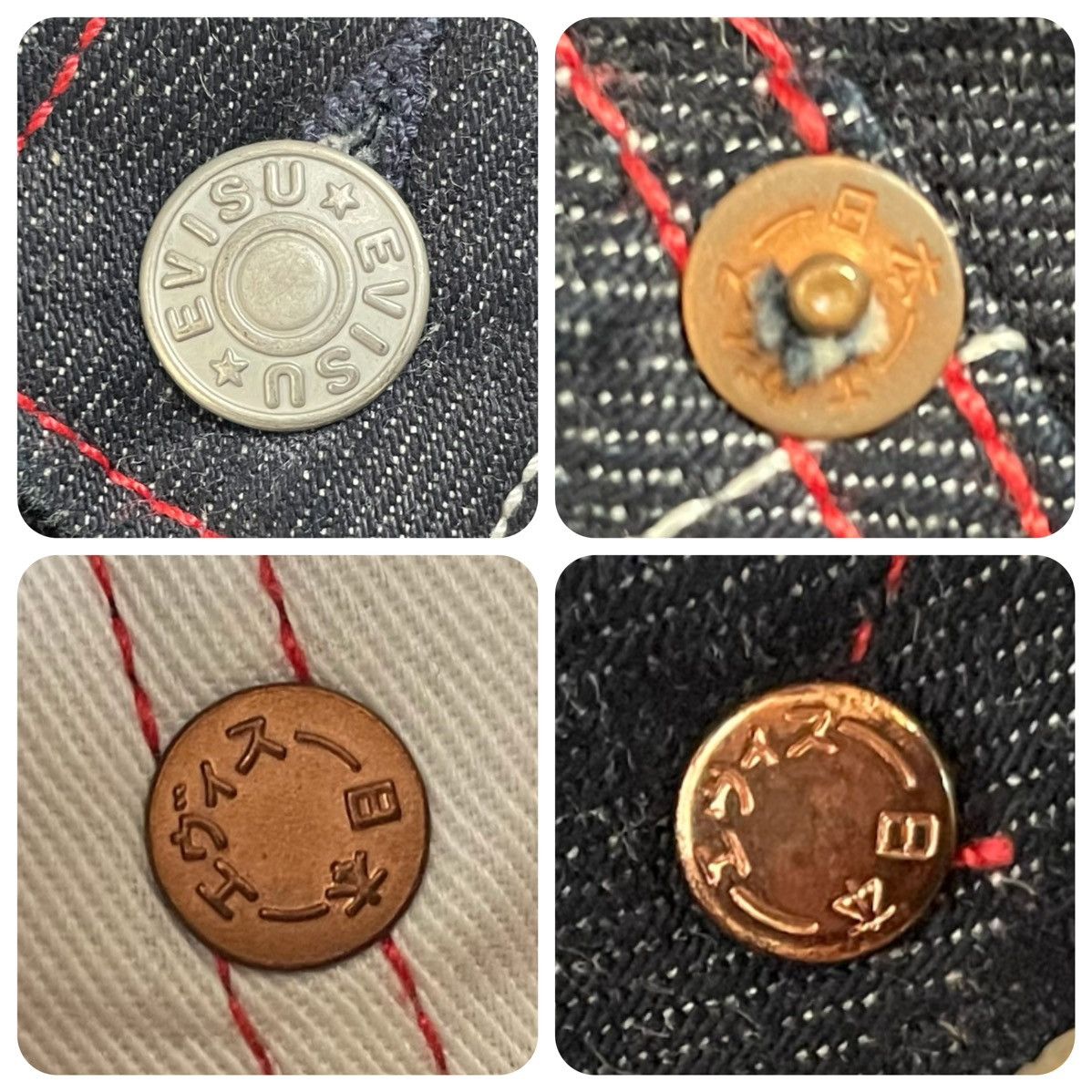 Evisu × Vintage EVISU Bodhidharma daicock style denim jeans size：36x34 Size US 36 / EU 52 - 4 Thumbnail
