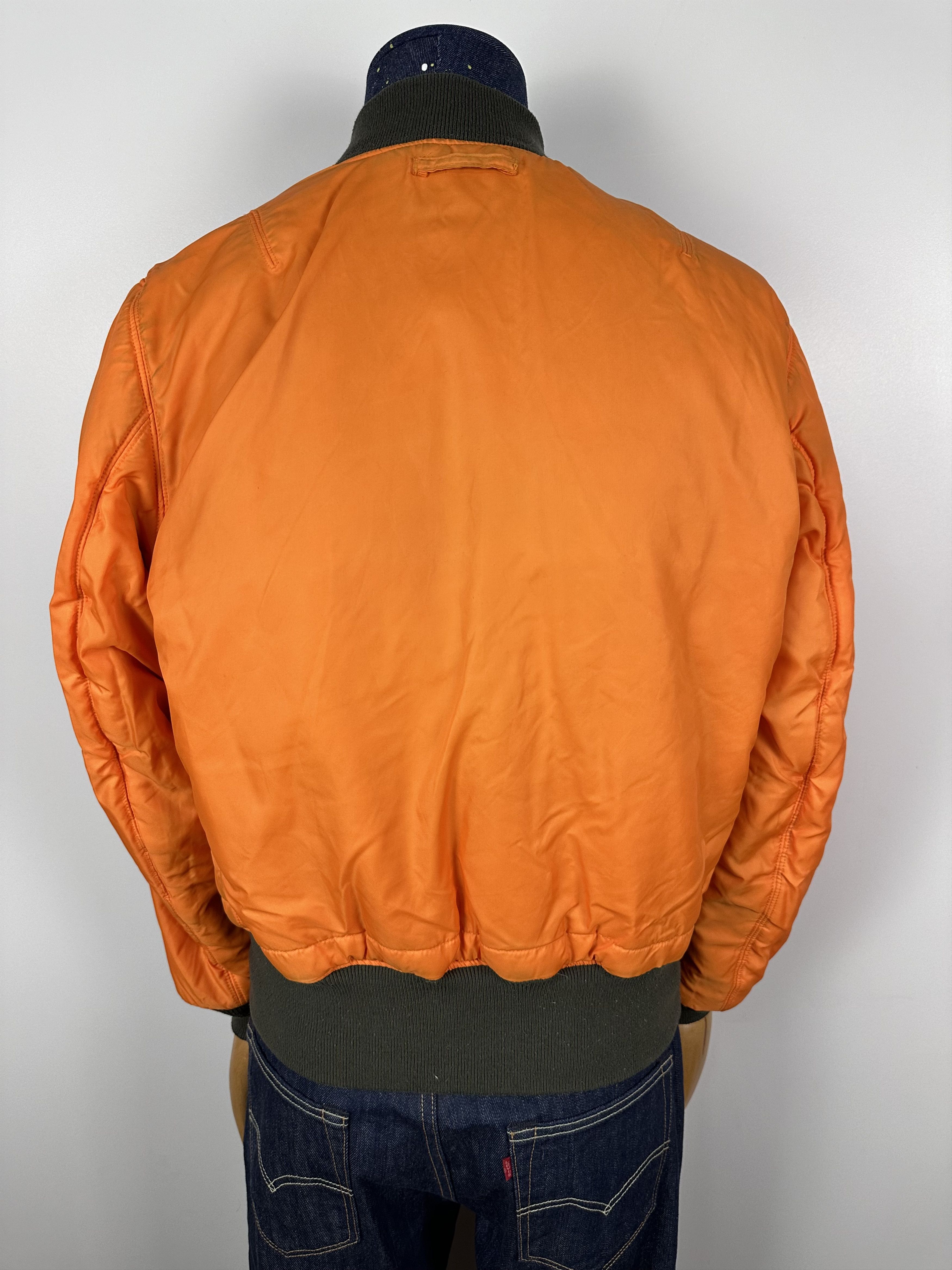 Alpha Industries × Grailed Alpha Industries Reversible Bomber Jacket Green MA-1 Flight Size US S / EU 44-46 / 1 - 13 Thumbnail