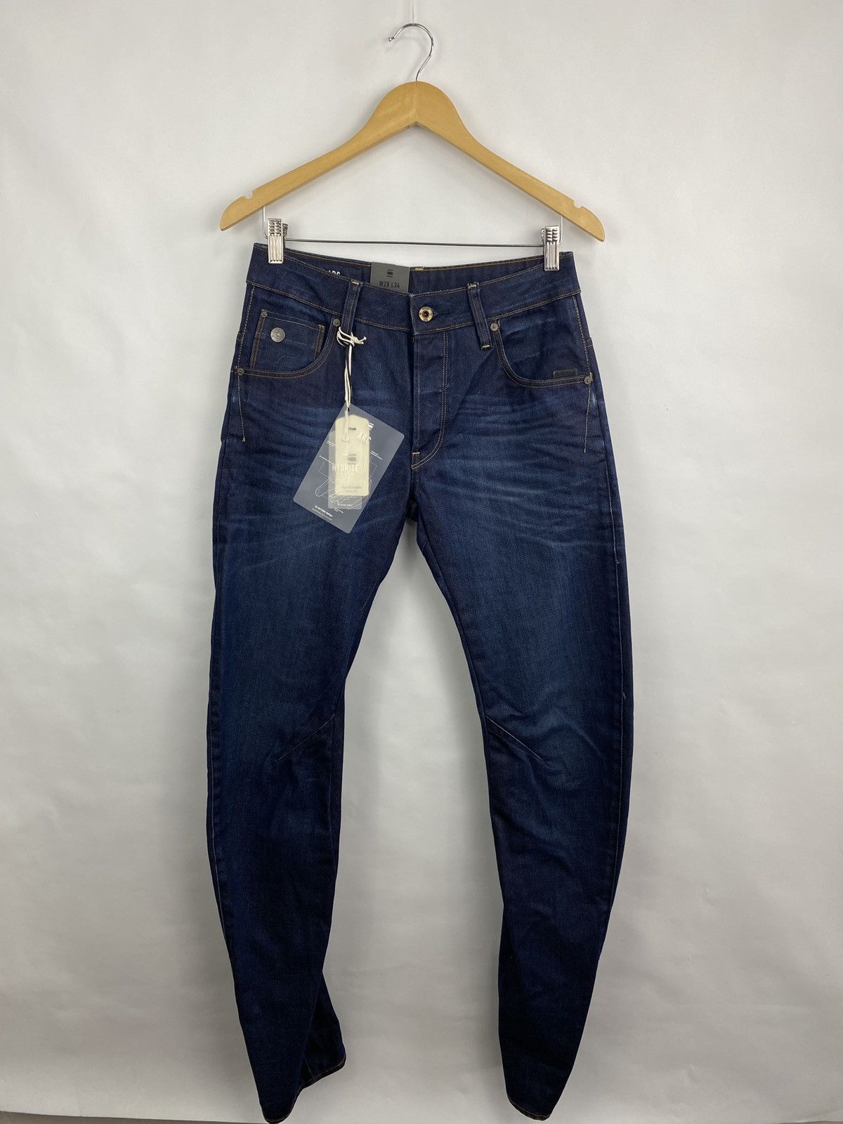 G-Star 🇺🇸 Y2K G Star Raw Hydrite Denim Jeans Rare Retro Hype Size US 28 / EU 44 - 3 Thumbnail