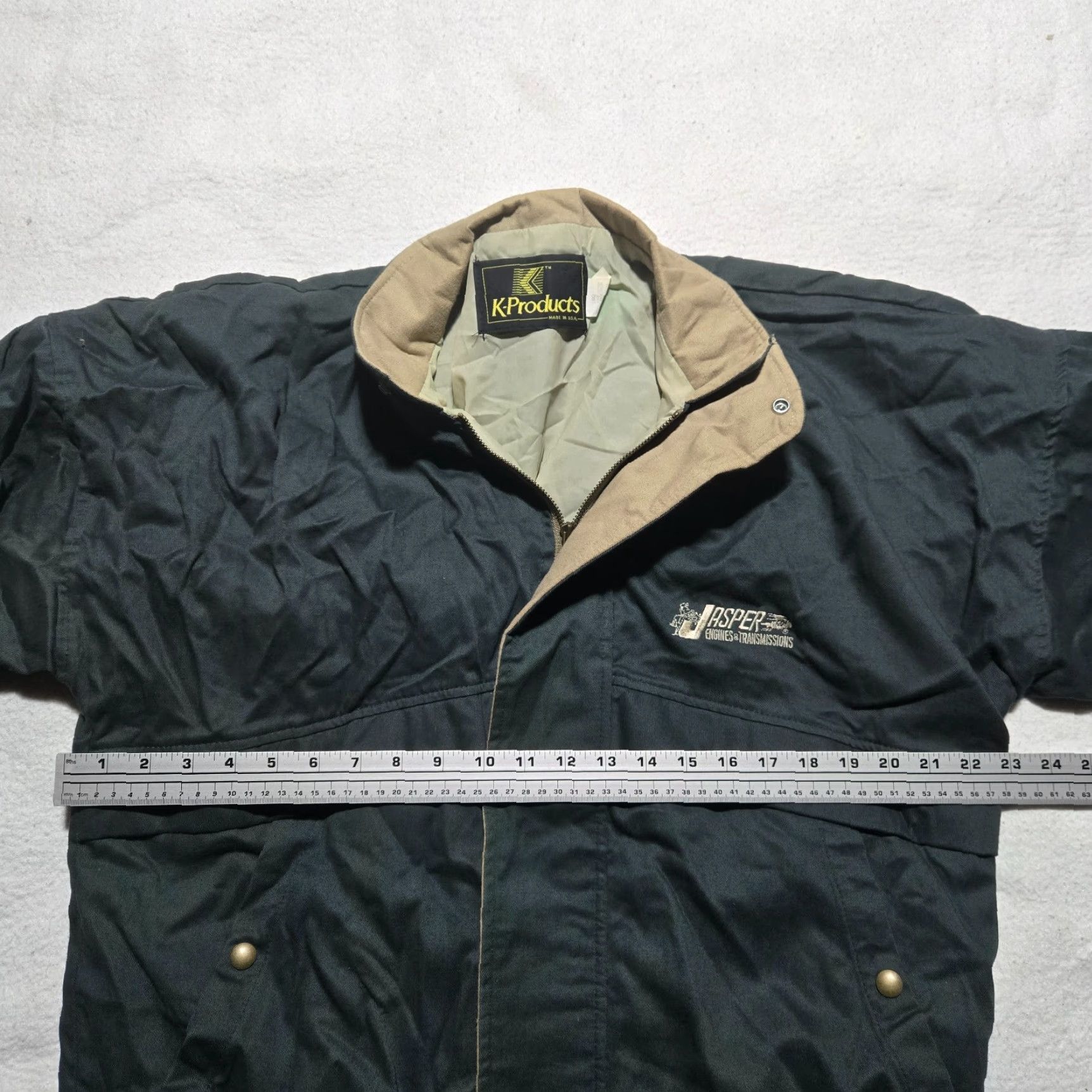 Vintage VINTAGE Jasper Engines Transmissions Gray Soft Shell Full Zip Jacket Men L Size US L / EU 52-54 / 3 - 5 Thumbnail