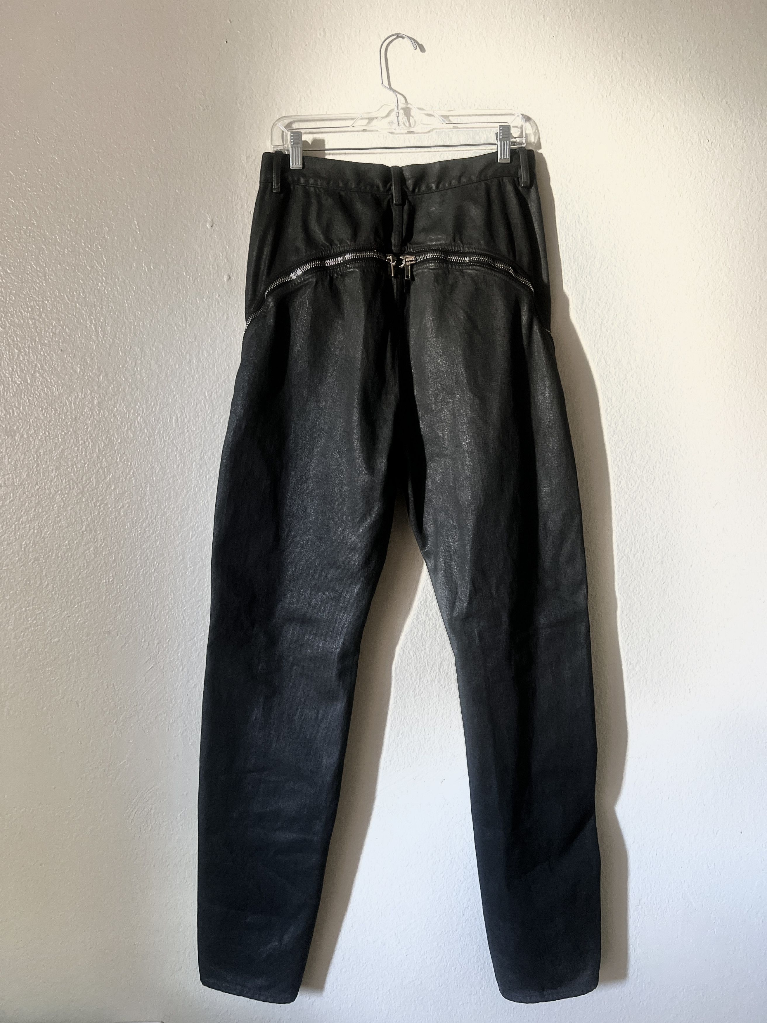 Rick Owens Rick Owens waxed Banana Bolan Size US 31 - 3 Thumbnail