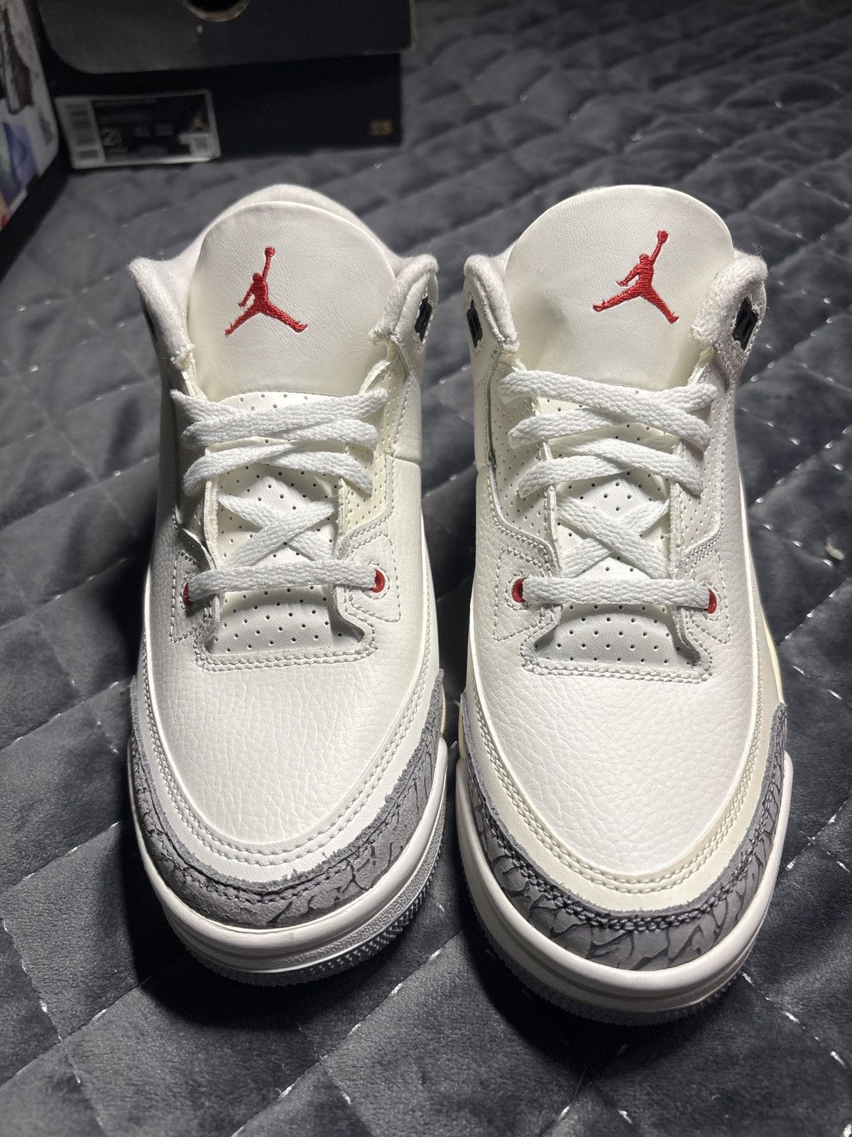 Jordan Brand JORDAN 3 RETRO “White Cement” 2023 Size US 4.5 / IT 34.5 - 3 Thumbnail