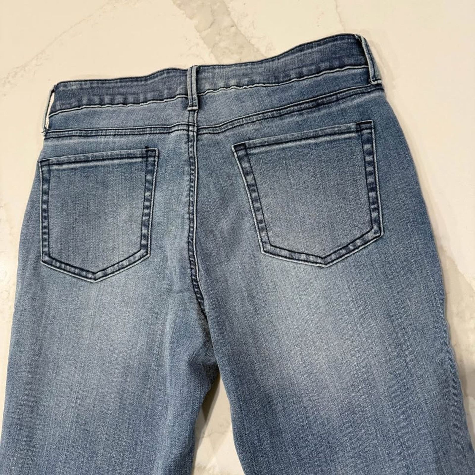 NYDJ NYDJ Los Angeles Ankle Embroidered Denim Jeans Womens 10P Size 32" / US 10 / IT 46 - 7 Thumbnail