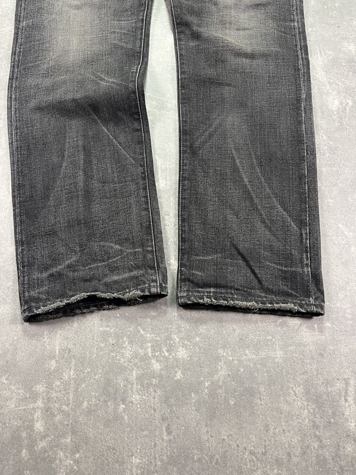 RRL Ralph Lauren × Ralph Lauren RRL Ralph Lauren Slim Narrow Faded Selvedge Denim Jeans 38 Size US 38 / EU 54 - 4 Thumbnail
