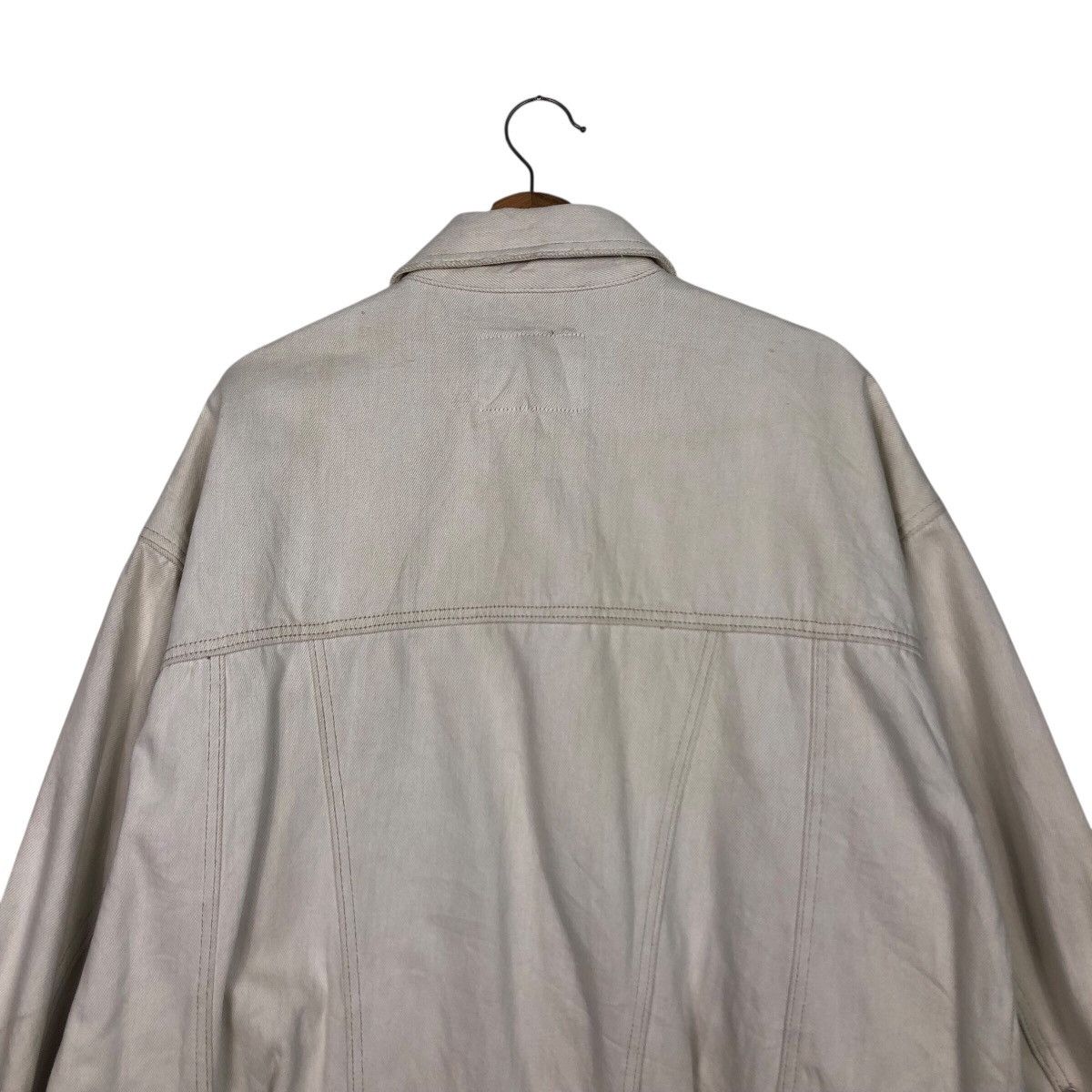 Issey Miyake 📌Vintage Denim Chore Jacket Pageboy Patchwork Design Size US M / EU 48-50 / 2 - 10 Thumbnail
