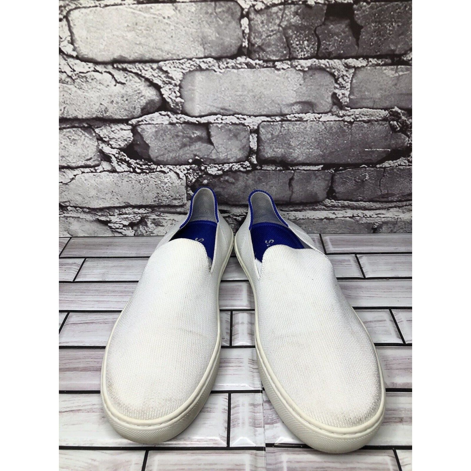 Other Rothy’s The Sneaker White Knit Fabric Casual Comfort Shoes W Size US 7 / IT 37 - 16 Thumbnail