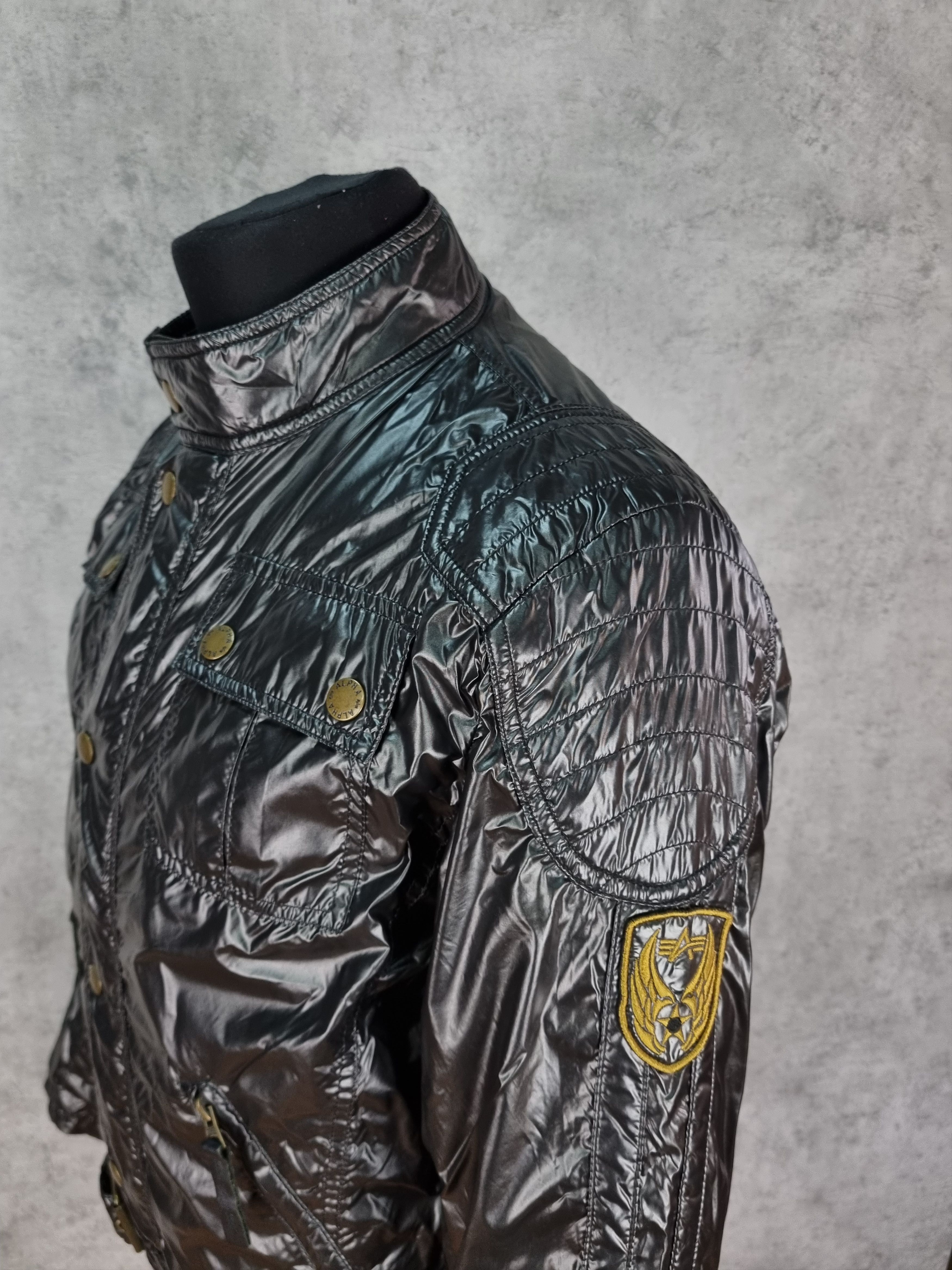 Alpha Industries Alpha Riders Knoxville US Military Biker Jacket Size US M / EU 48-50 / 2 - 14 Thumbnail
