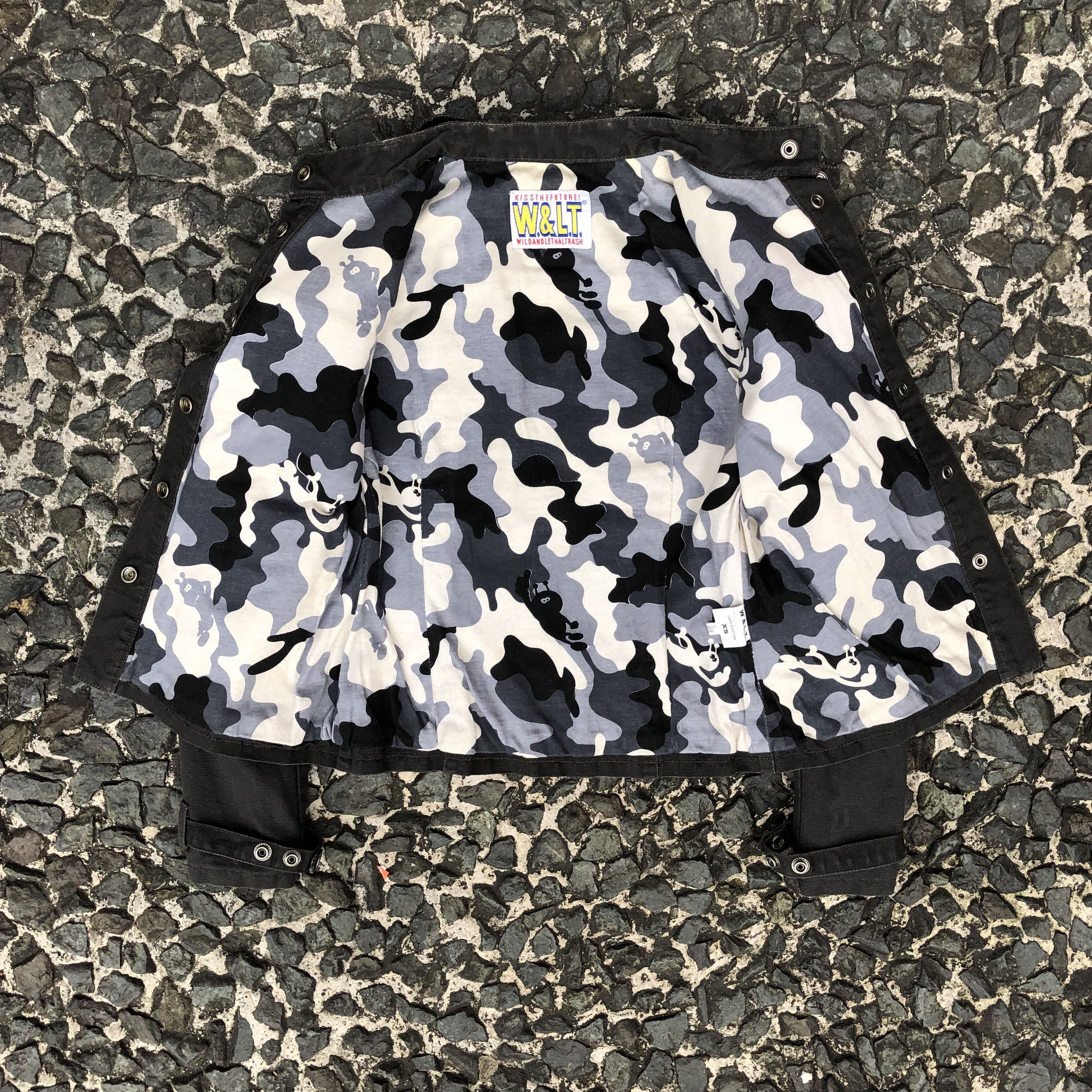 W&LT W&LT Kiss The Future Love Force Utility Jacket Size XS / US 0-2 / IT 36-38 - 4 Thumbnail