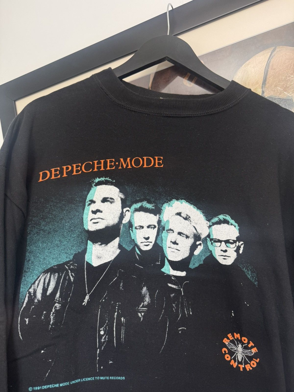 Band Tees Vintage 90s Depeche Mode Remote Control Pop Music Band Crew Size US XL / EU 56 / 4 - 2 Thumbnail