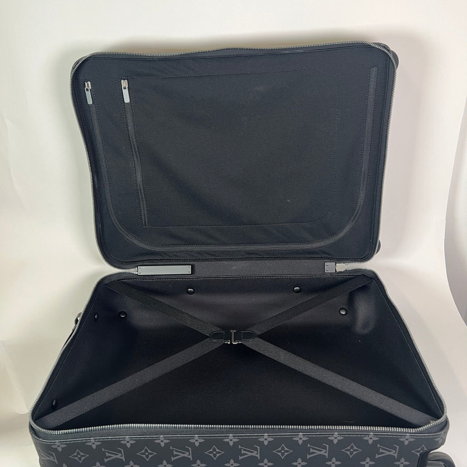 Louis Vuitton Louis Vuitton Monogram Eclipse Horizon 55 Suitcase Size ONE SIZE - 18 Thumbnail
