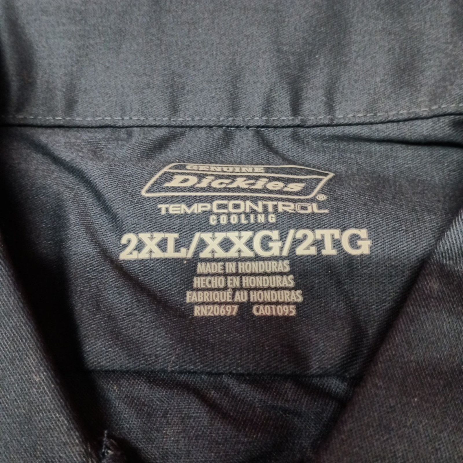 Dickies Dickies Essential Work Shirt Mens Size 2XL Blue Temp Control Size US XXL / EU 58 / 5 - 3 Thumbnail