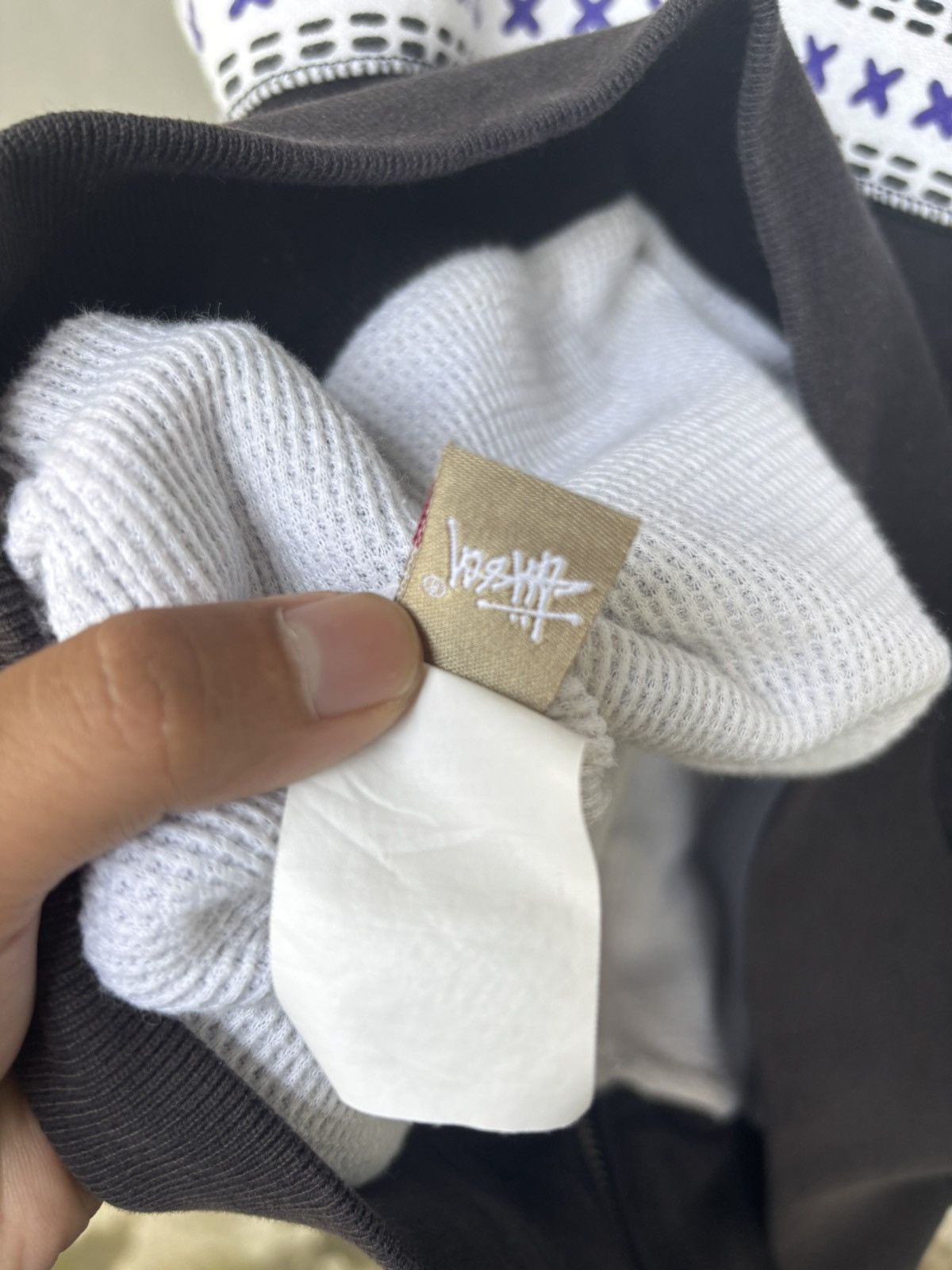 Stussy 90s stussy navajo thermal ziphoodie Size US L / EU 52-54 / 3 - 8 Thumbnail