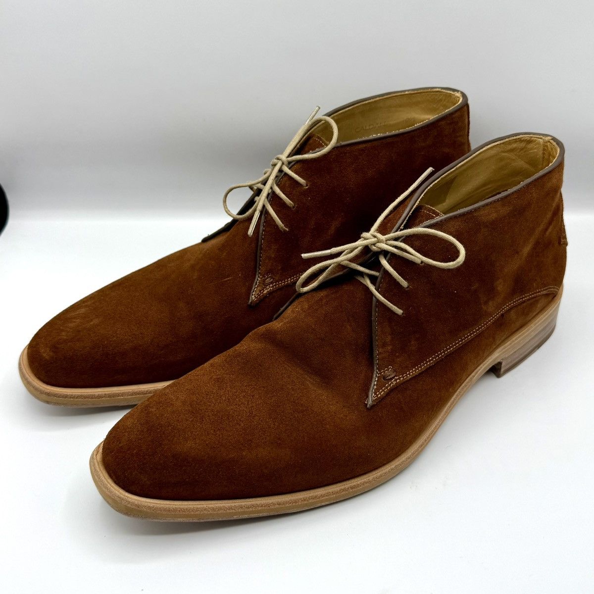 Oliver Sweeney Oliver Sweeney Brown Suede Caldana Desert Chukka Boots Size US 10.5 / EU 43-44 - 1 Thumbnail