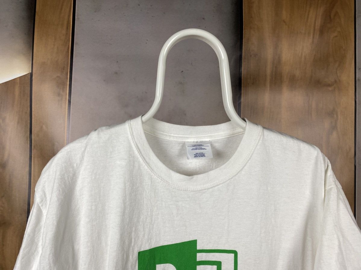 Microsoft 💻Vintage 00s T-Shirt Microsoft Project Promo Big Logo Tee💻 Size US XL / EU 56 / 4 - 7 Thumbnail