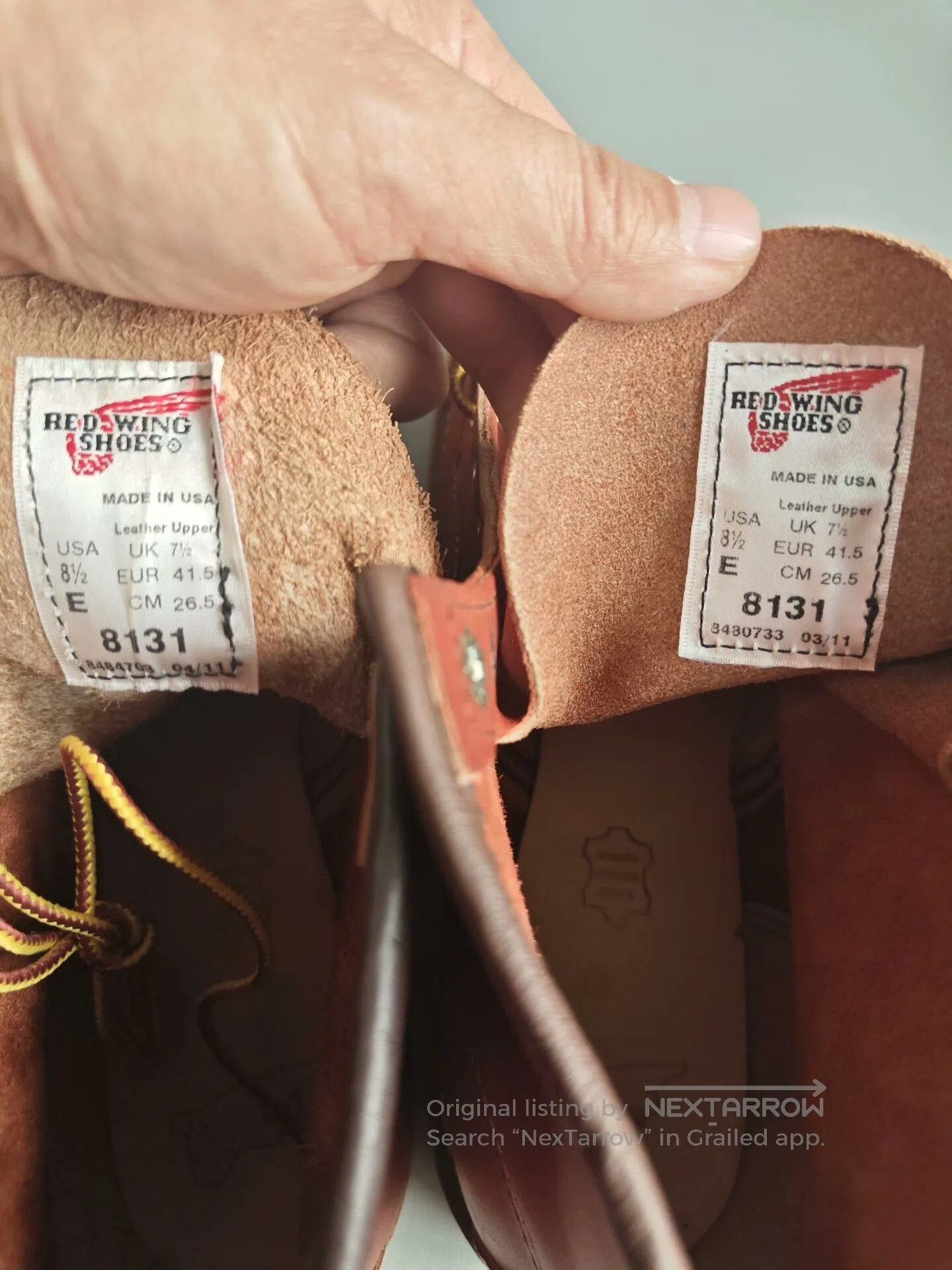 Red Wing Redwing 8131 New Old Version. Size US 8.5 / EU 41-42 - 8 Thumbnail