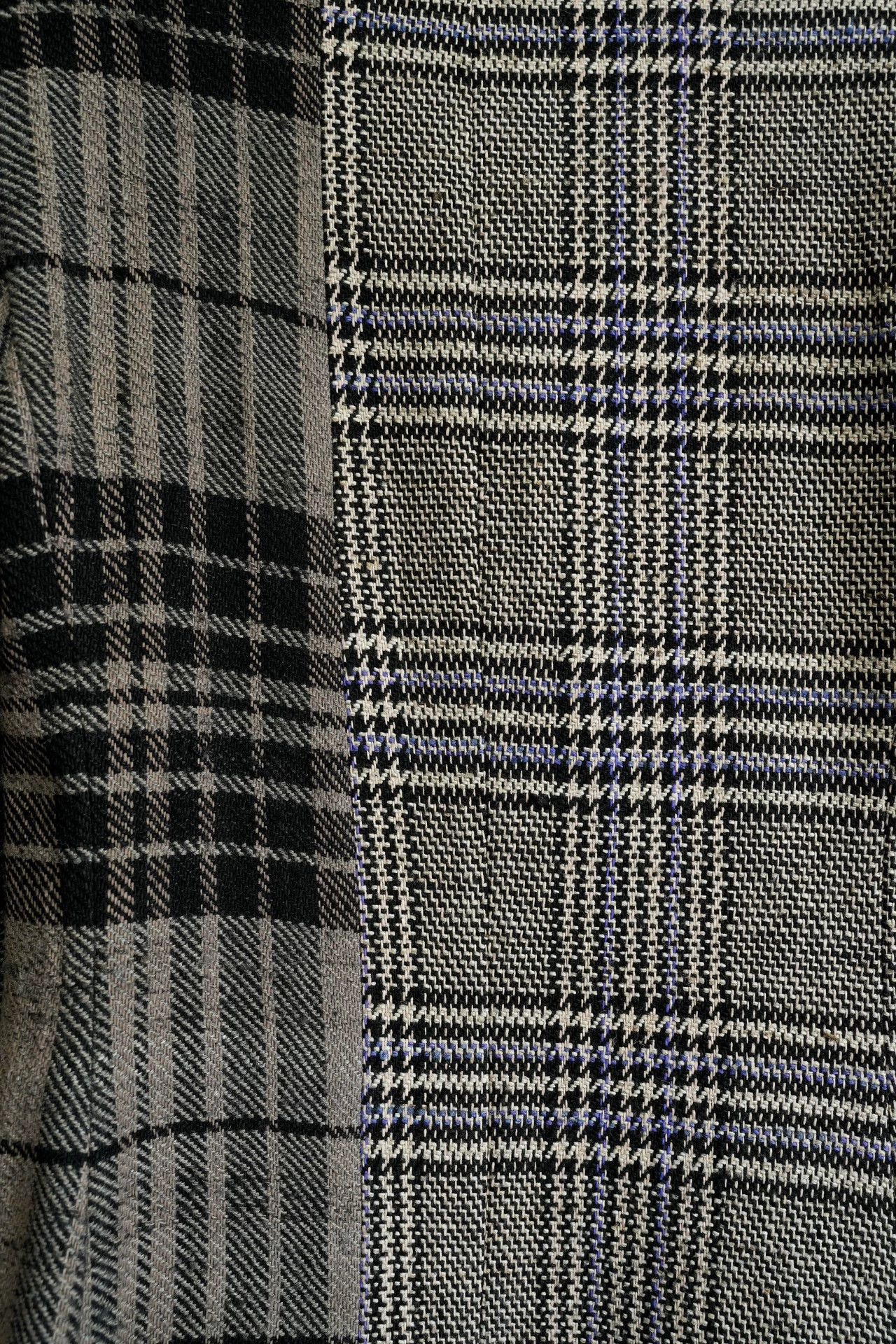 Yohji Yamamoto Yohji Yamamoto 20AW Double-Faced Check Fringe Coat 2-4 Size US M / EU 48-50 / 2 - 7 Thumbnail