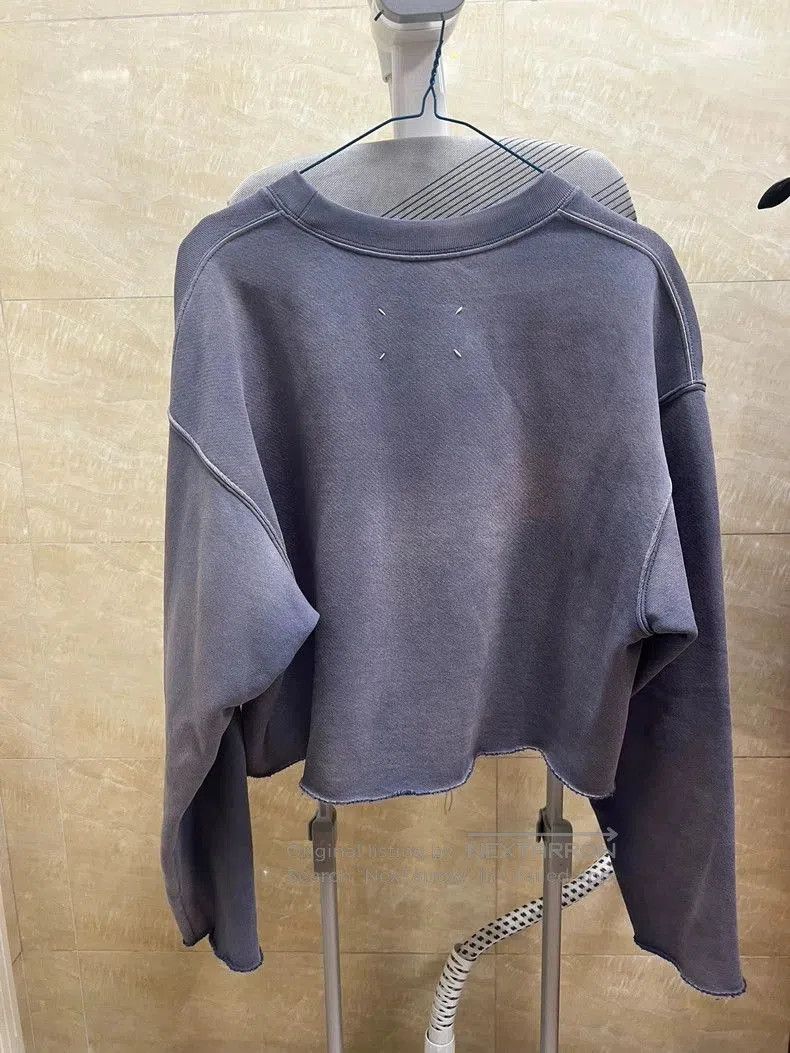 Maison Margiela Maison Margiela Washed Purple Sweatshirt. Size US S / EU 44-46 / 1 - 2 Thumbnail