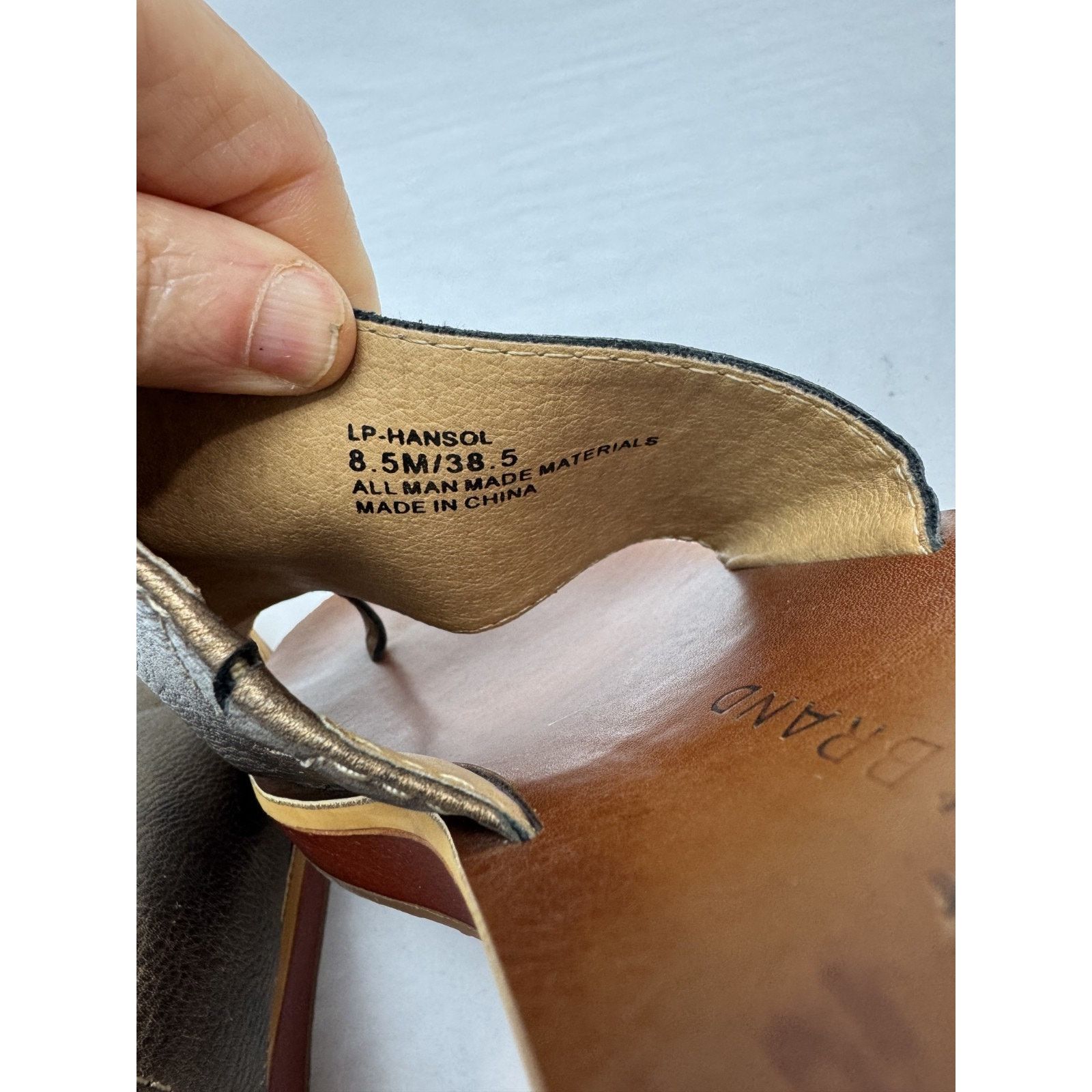 Born Bjorn Leather Sandals Strappy W31173 Women's Size 8 Boho Size US 8 / IT 38 - 6 Thumbnail