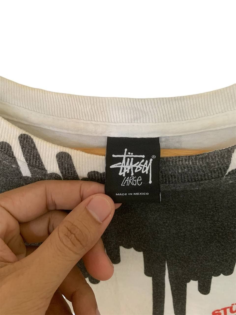Stussy Rare Stussy Abstract Design Number 8 Oversize Large Size US L / EU 52-54 / 3 - 4 Thumbnail