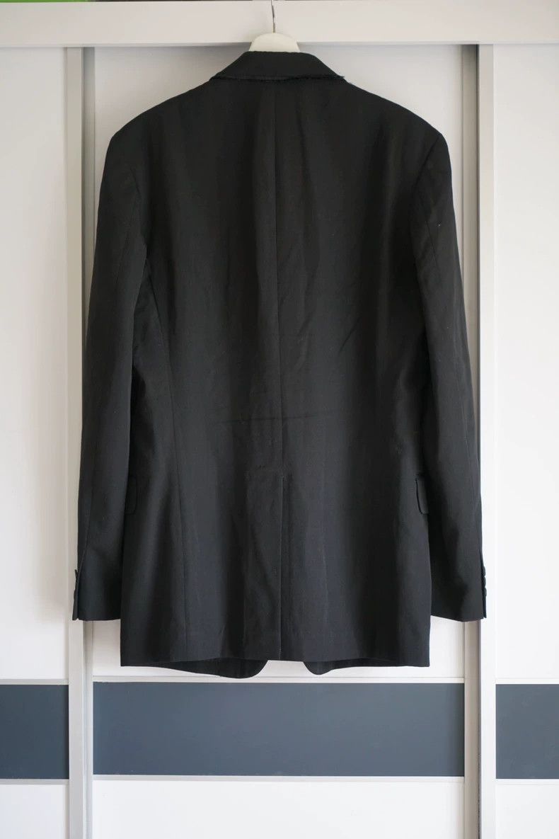 Yohji Yamamoto Yohji Yamamoto Black Double Layered Suit Jacket by Yohji Y Size US L / EU 52-54 / 3 - 2 Thumbnail