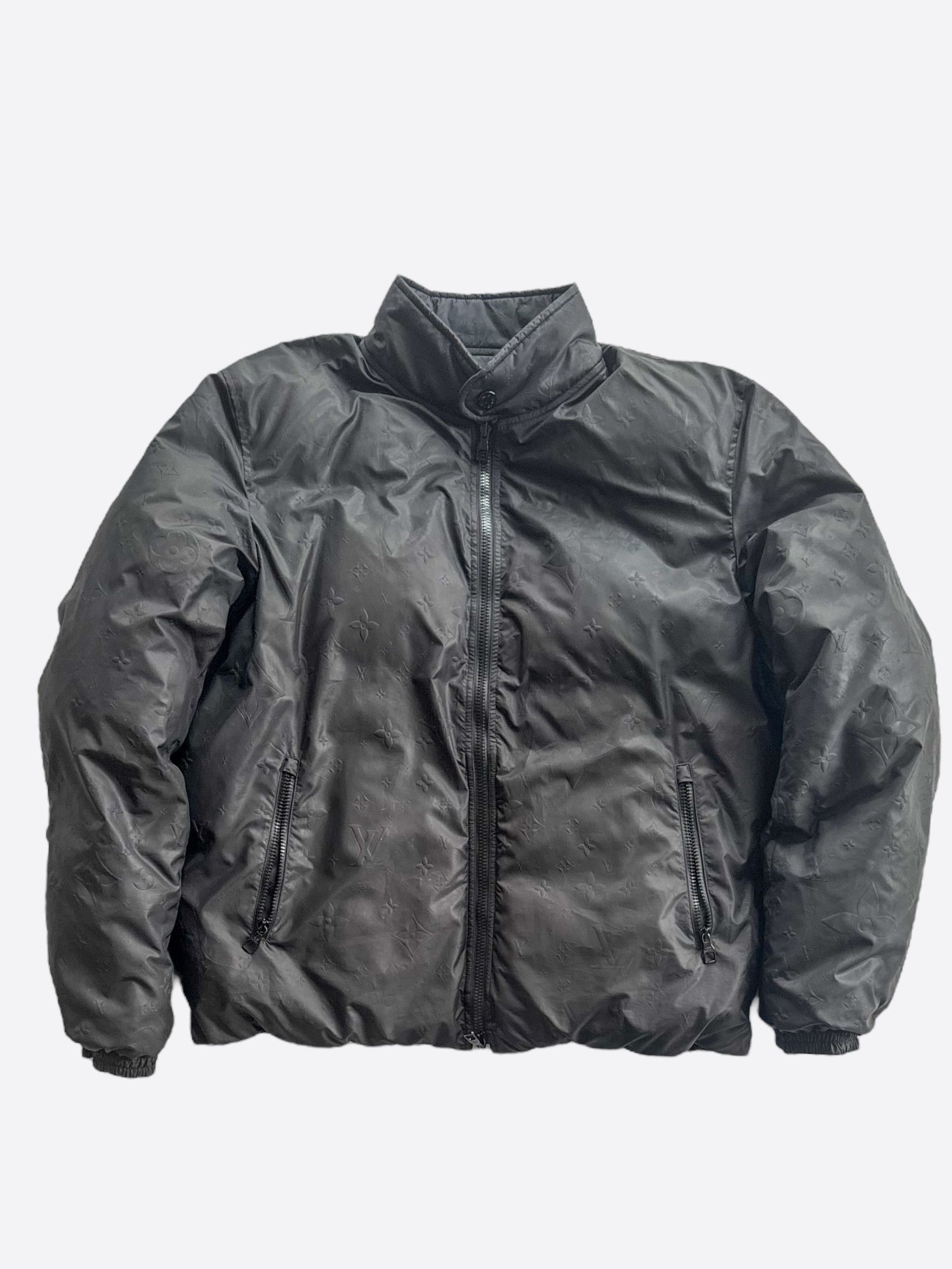 Louis Vuitton Louis Vuitton Black Monogram Reversible Puffer Jacket Size US XXL / EU 58 / 5 - 1 Thumbnail