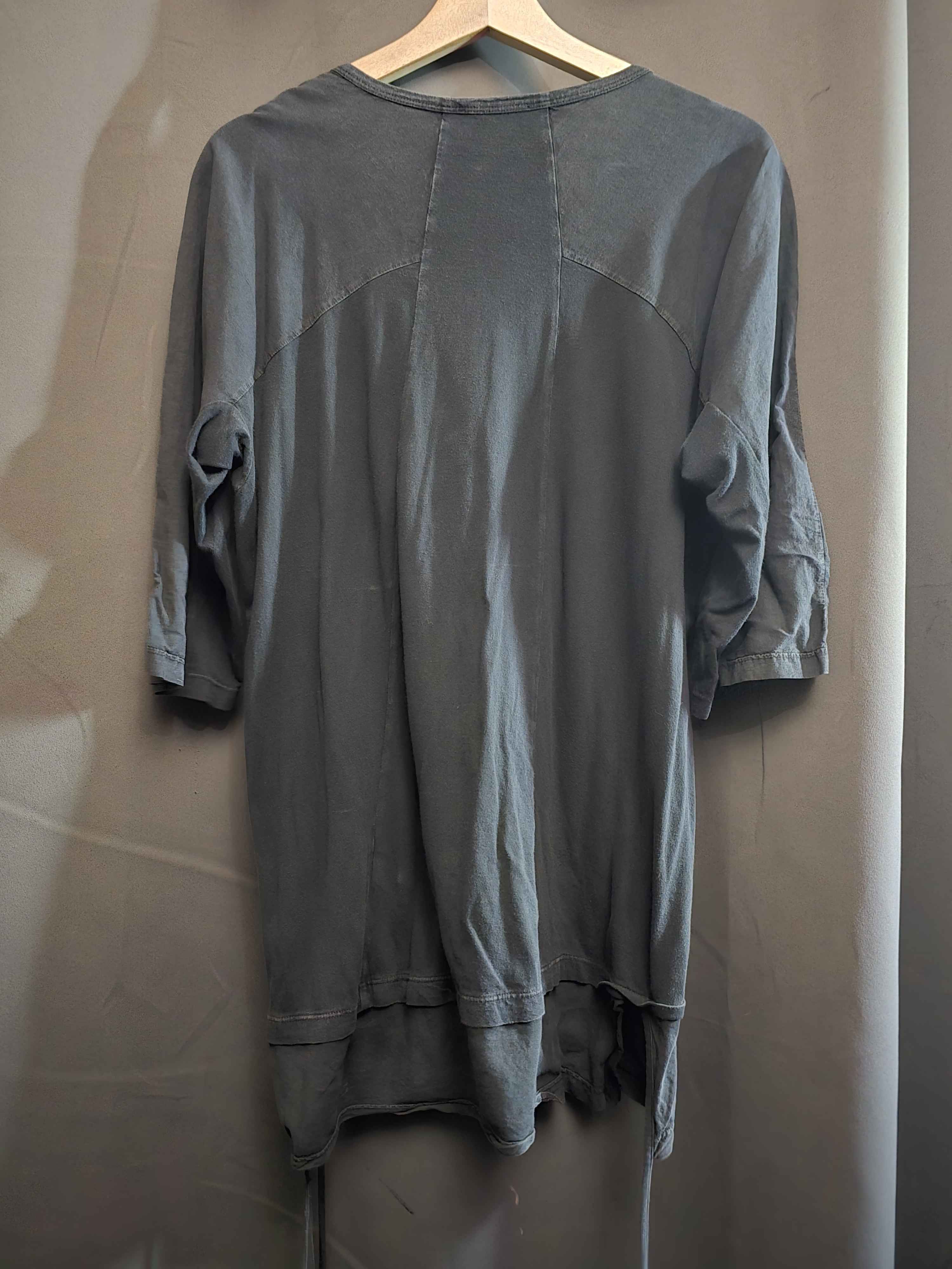 Andrea Ya'aqov Andrea Ya'aqov Henley button drape shirt Size US XS / EU 42 / 0 - 3 Thumbnail