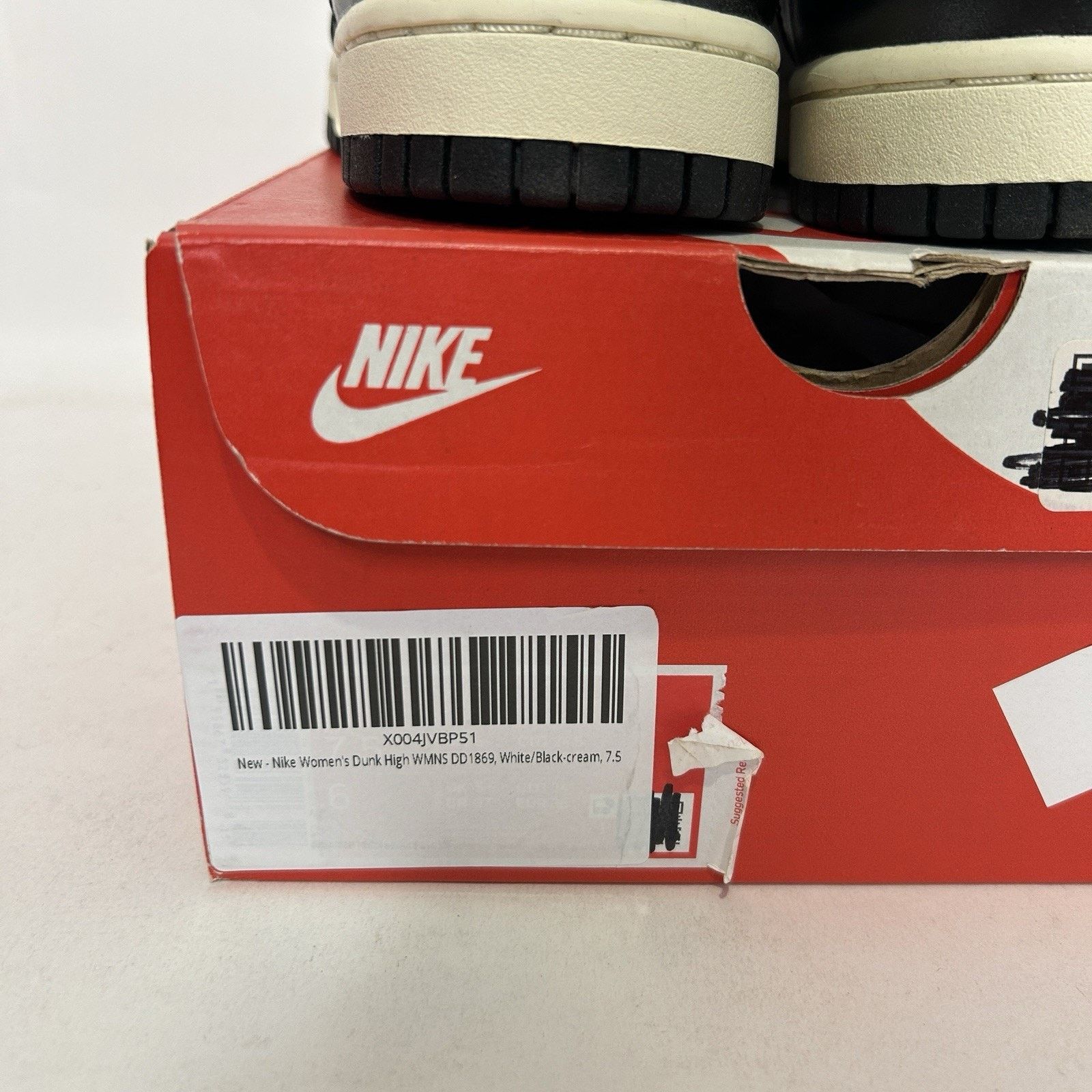 Nike Nike Dunk High PRM WMNS “Vintage Panda” DQ8581-100 Size US 7.5 / IT 37.5 - 5 Thumbnail