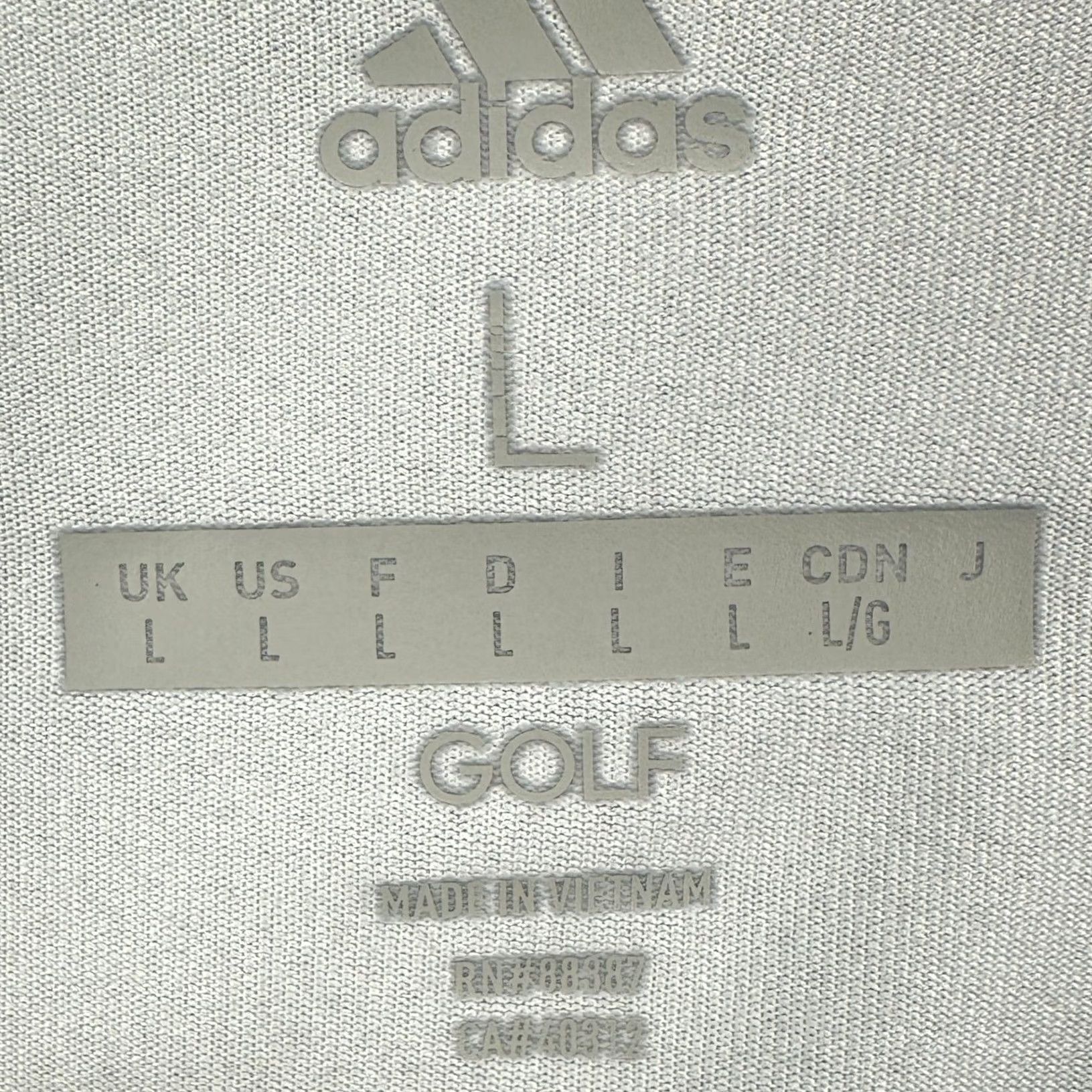 Adidas Adidas Golf Polo Shirt Mens L Blue Spotted Performance Stretch Quick Dry Athletic Golf Shirt Mens Blue Polo Size US L / EU 52-54 / 3 - 4 Thumbnail