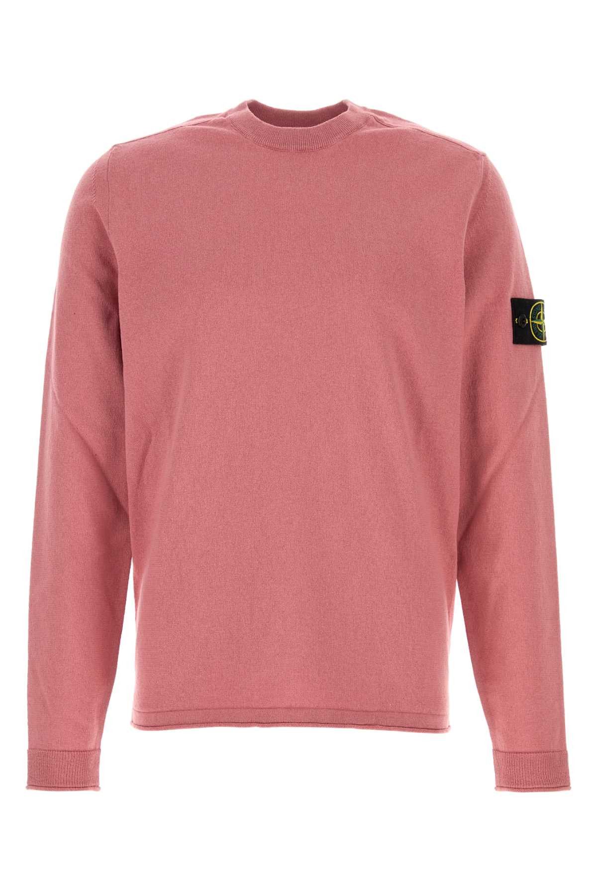 Stone Island Dark Pink Cotton Sweater Size US S / EU 44-46 / 1 - 1 Thumbnail