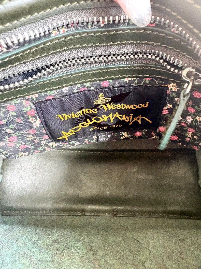 Vivienne Westwood Vivienne Westwood size os Green plush felt bag crossbody ba Size ONE SIZE - 9 Thumbnail