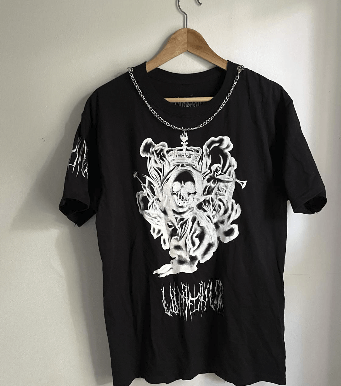 Other Luna Taylor T-Shirt Black Size M with removable chain Size US M / EU 48-50 / 2 - 1 Thumbnail
