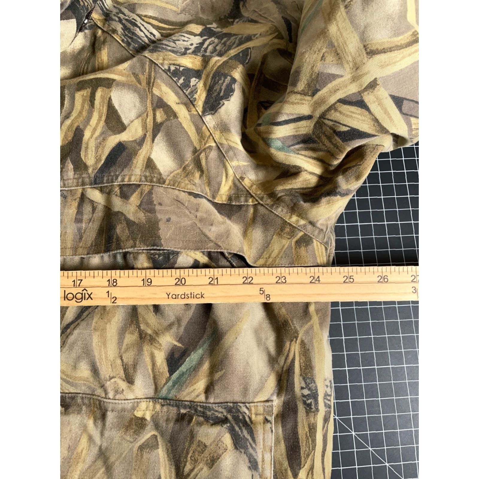 Vintage VINTAGE Cabela's Camouflage Jacket Men Large Wetlands Bomber Zip Full Insulated Pockets Fall Winter Spring Camouflage 90s Outdoor Mens Size US L / EU 52-54 / 3 - 5 Thumbnail