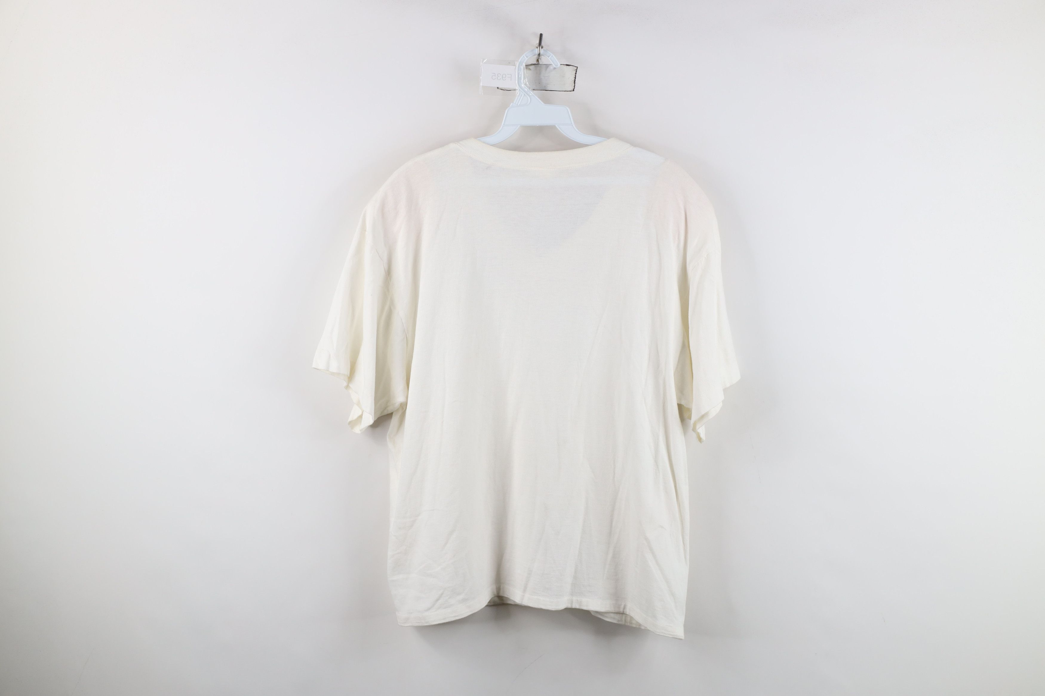 Vintage Vintage 90s Streetwear Western Fringed T-Shirt White USA Size ONE SIZE - 12 Thumbnail