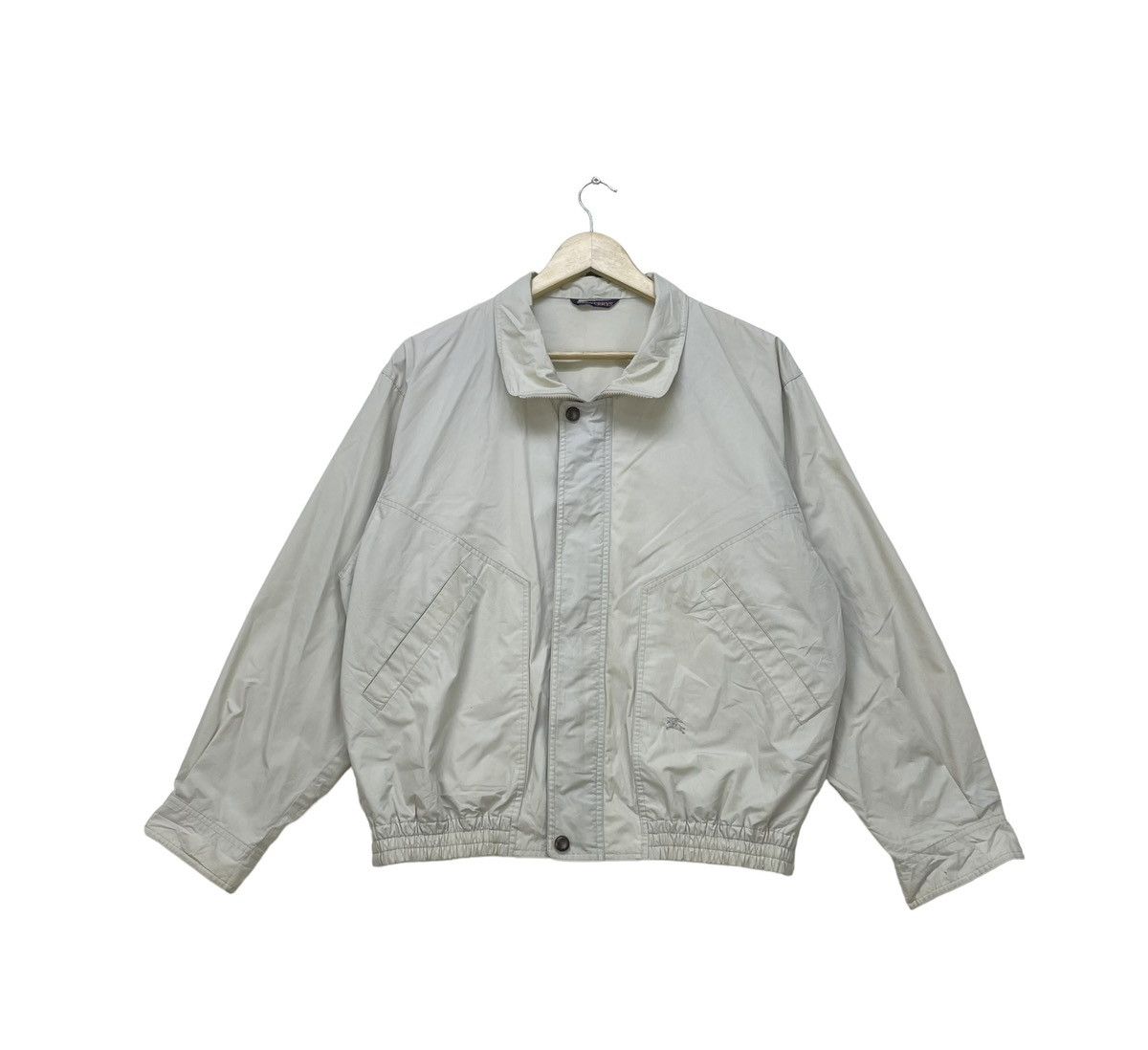 Burberry × Vintage Vintage Burberrys Bomber Jacket Size US M / EU 48-50 / 2 - 2 Thumbnail