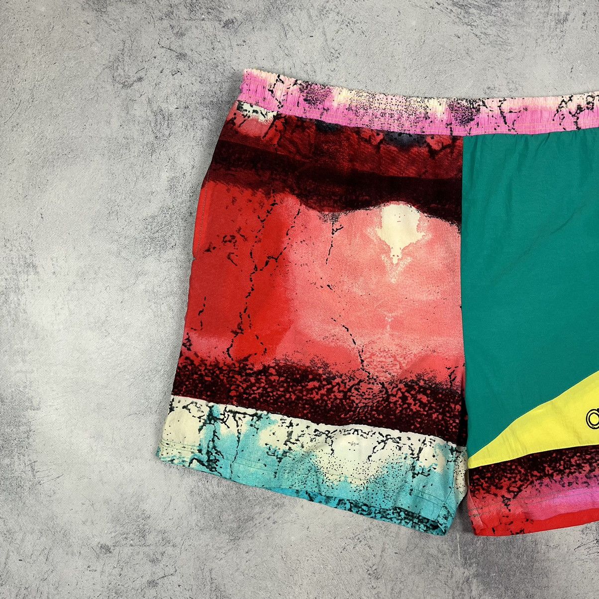 Adidas Vintage Adidas big logo crazy y2k swim shorts 90’s Size US 34 / EU 50 - 3 Thumbnail