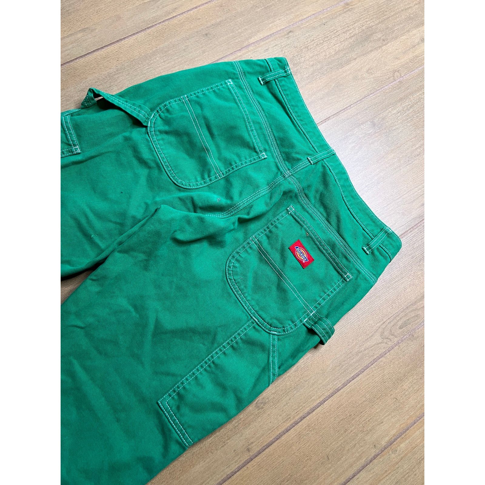 Dickies Y2K Dickies Women Sz 5/27 Duck carpenter pants in Green Y2K Size 27" / US 4 / IT 40 - 10 Thumbnail