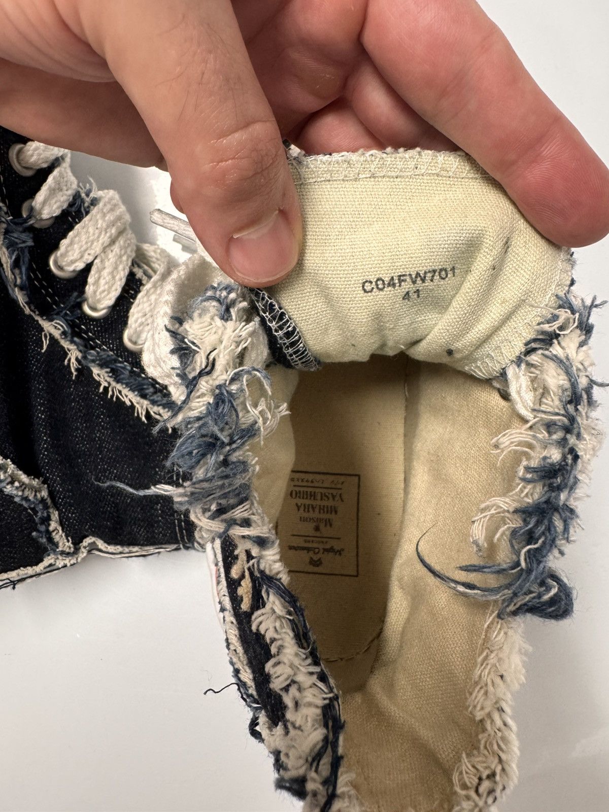 Maison MIHARA YASUHIRO Peterson high top OG denim 41 Size US 8 / EU 41 - 6 Thumbnail