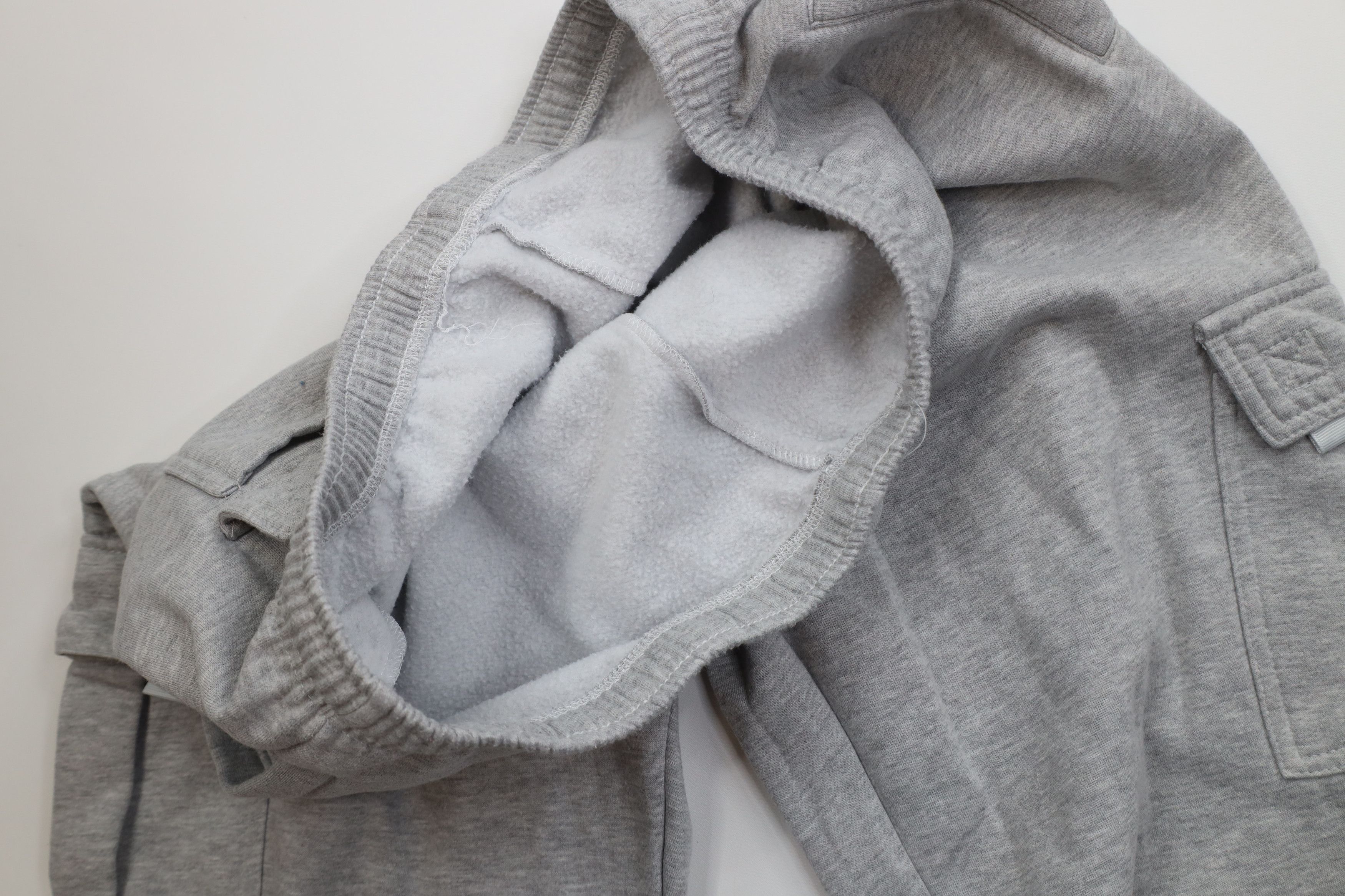 Vintage Vintage 90s Y2K Streetwear Cargo Sweatpants Heather Gray Size US 36 / EU 52 - 8 Thumbnail