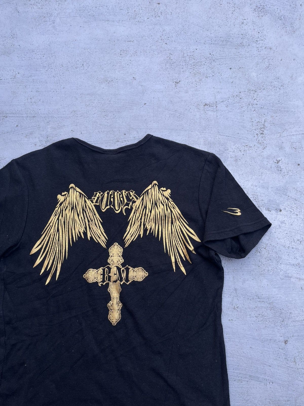 If Six Was Nine × Japanese Brand × Le Grande Bleu (L.G.B.) BODY MAKER BM GOTHIC CROSS TEE PUNK Size US M / EU 48-50 / 2 - 8 Thumbnail