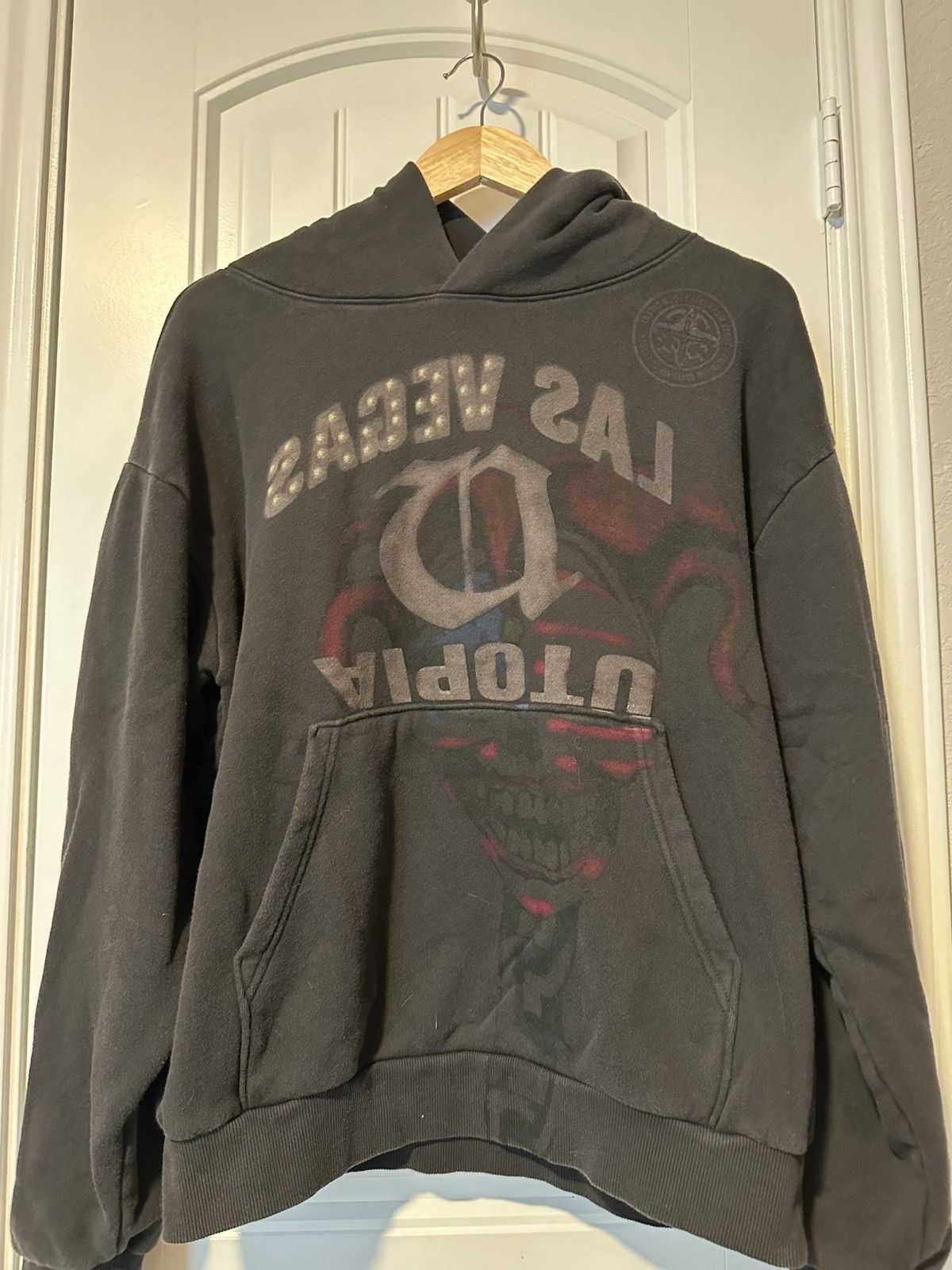 Travis Scott★Utopia Annihilator フーディー パーカー 送関込 Travis Scott Utopia Annihilator Hoodie Black Men's - FW24 - US