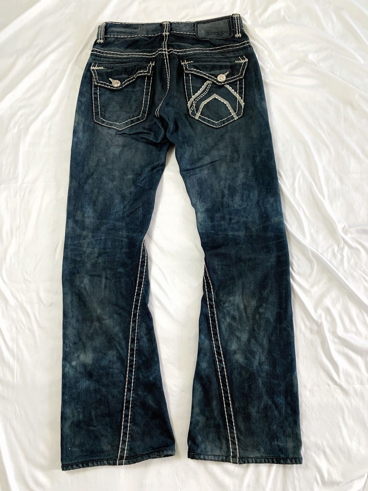 Le Grande Bleu (L.G.B.) Flare buckaroo archive jeans pant Size US 28 / EU 44 - 2 Thumbnail