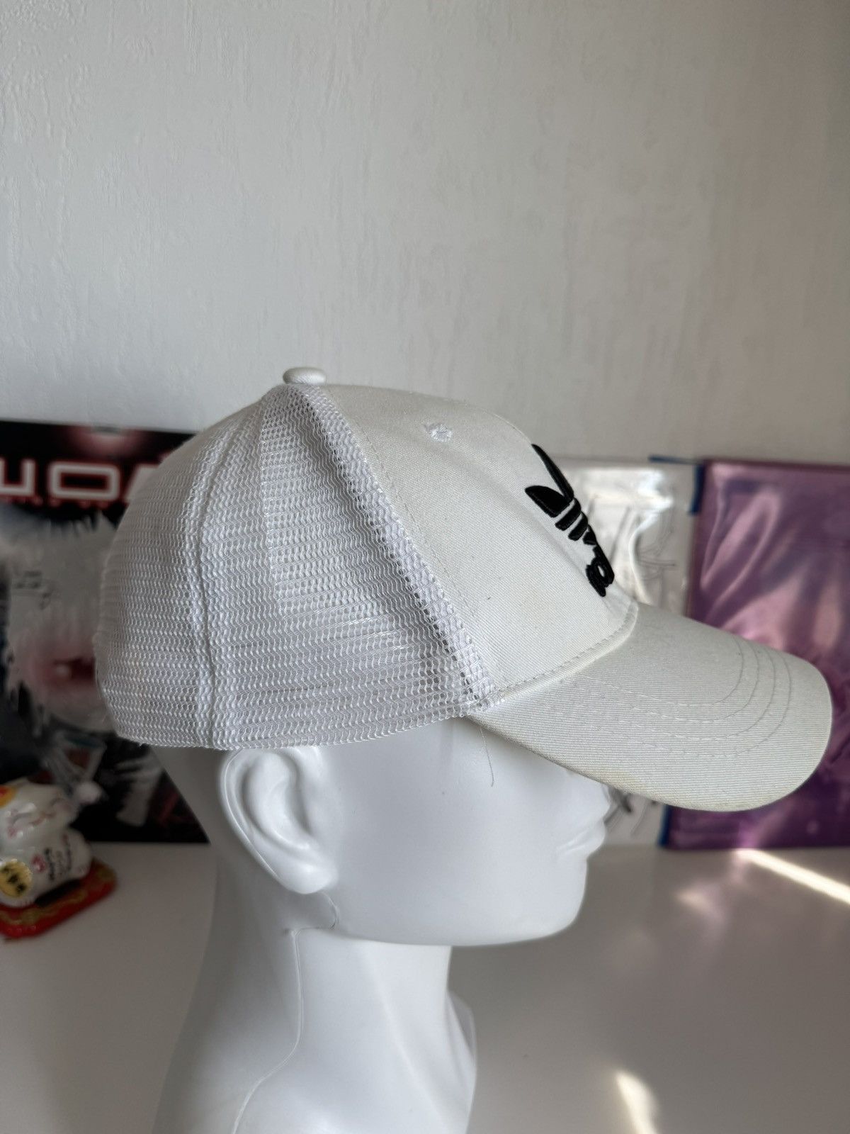 Adidas Adidas Originals White Mesh Trucker Cap Size ONE SIZE - 5 Thumbnail